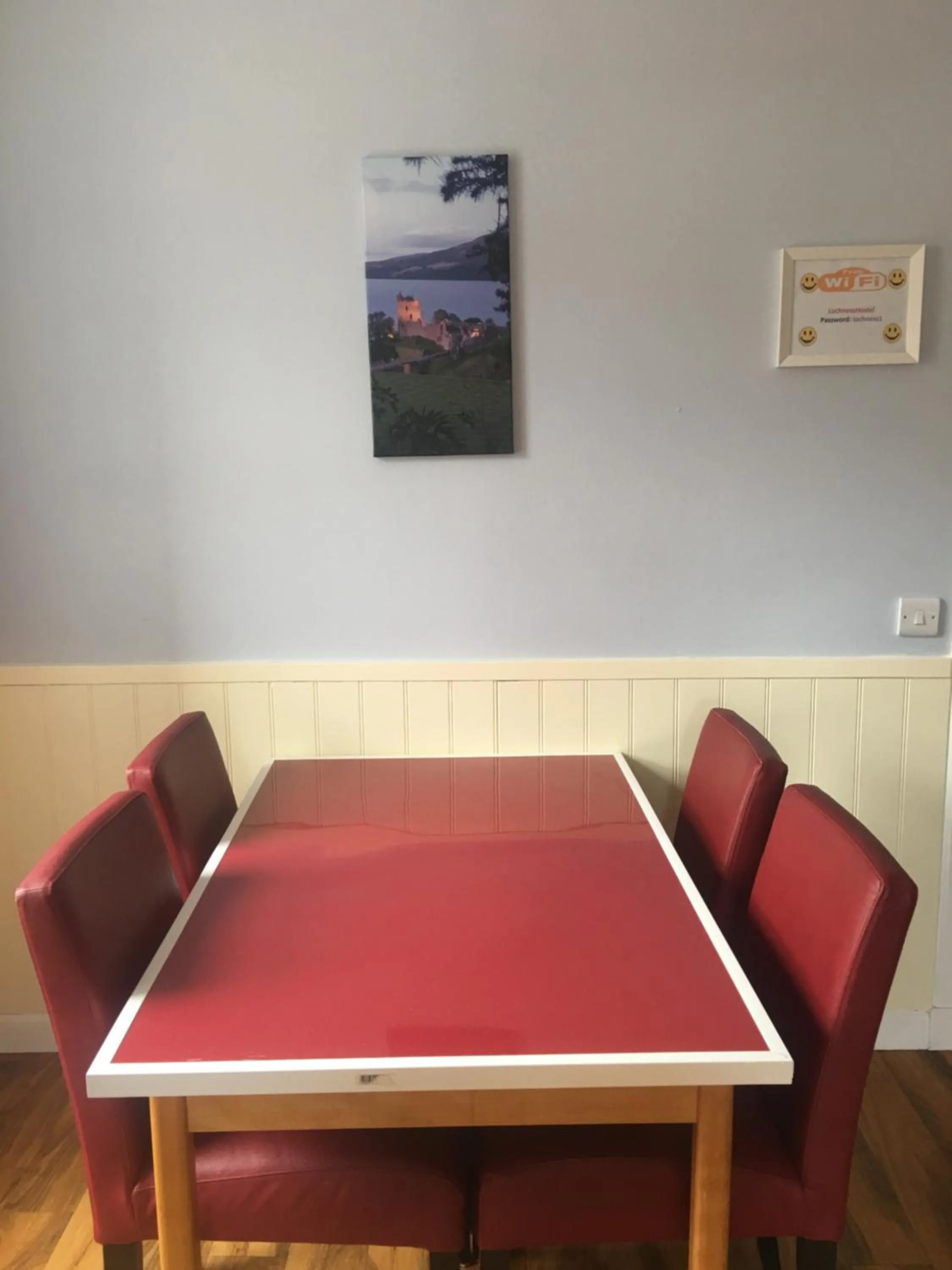 Kitchen or kitchenette in 1 Lochness Rooms&Hostel