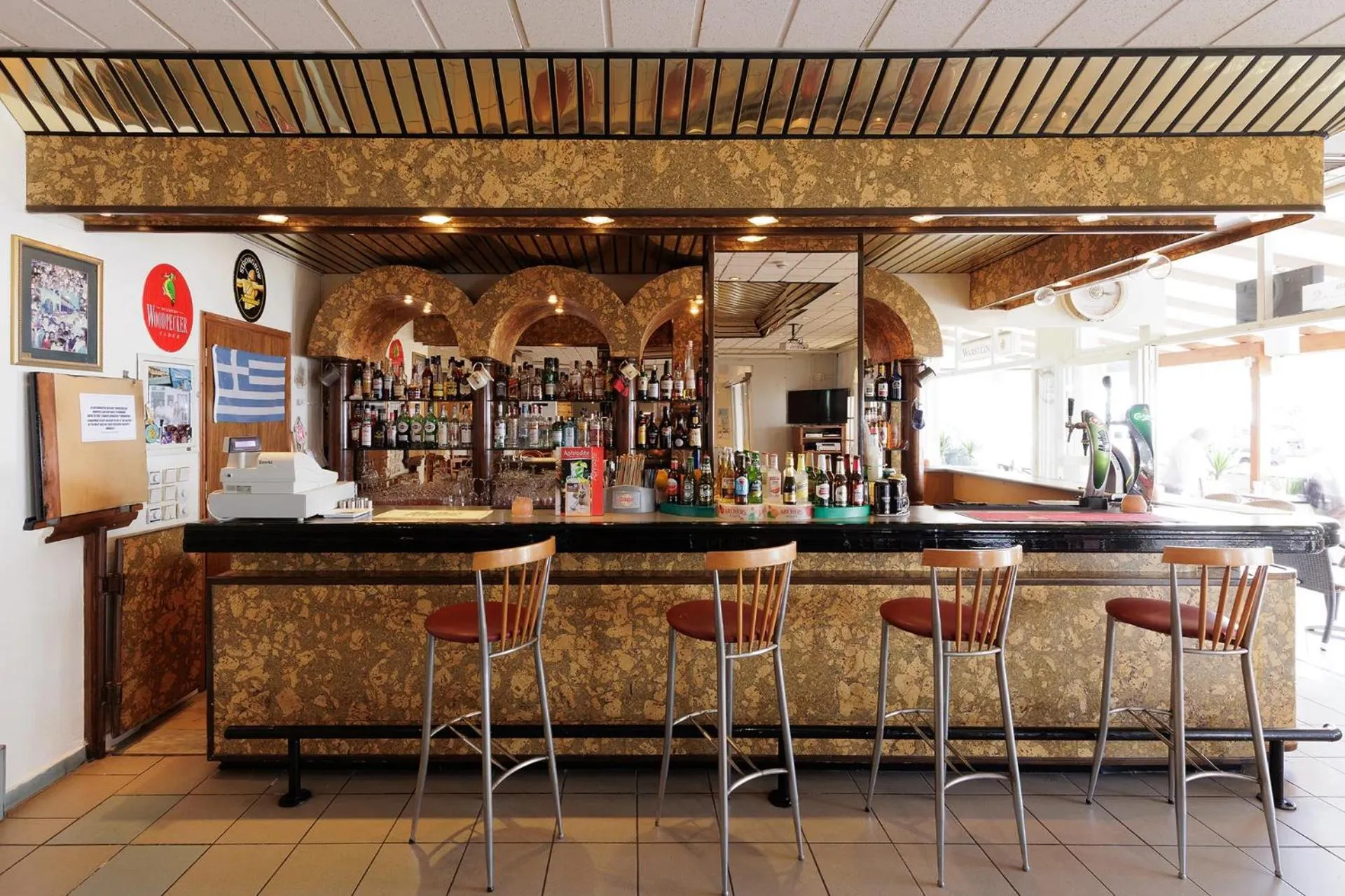 Lounge or bar in Aphrodite Beach Hotel Corfu