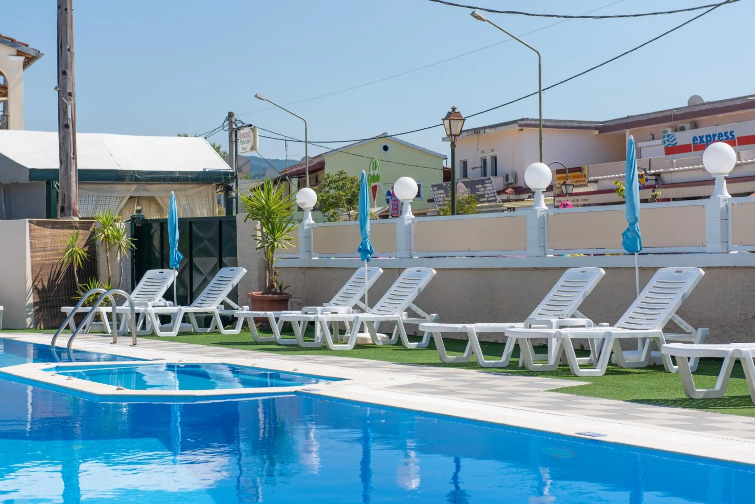 Day in Aphrodite Beach Hotel Corfu