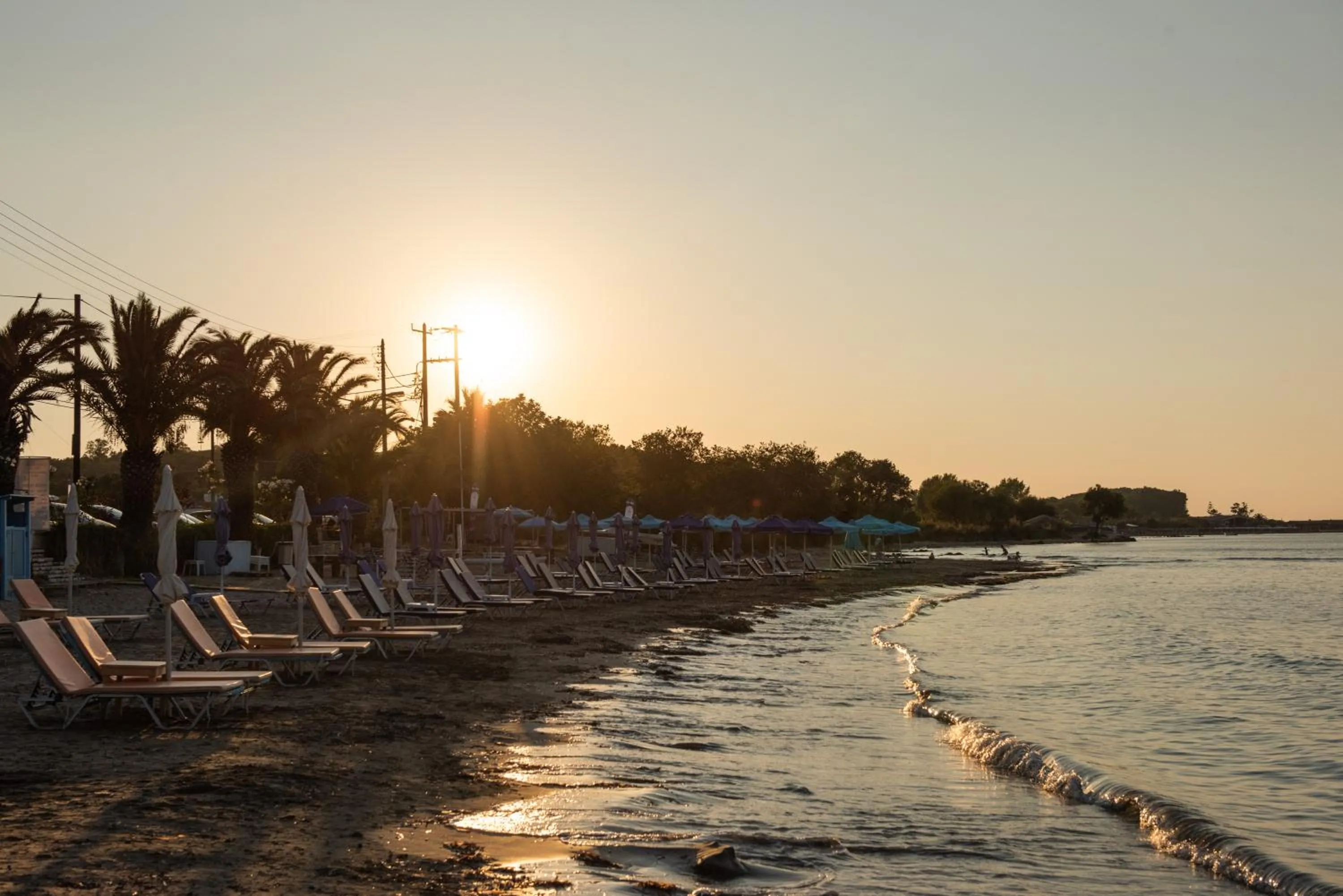 Day in Aphrodite Beach Hotel Corfu