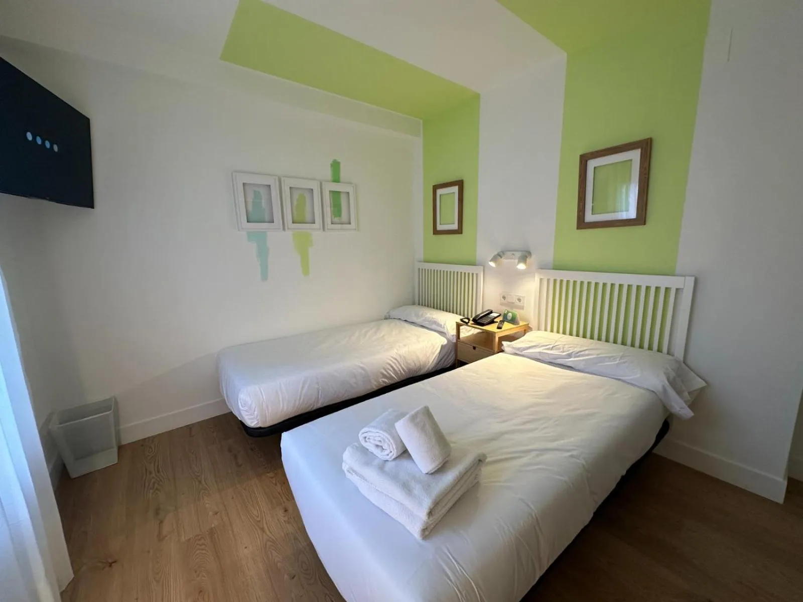 Bed in Hotel Virgen de Covadonga