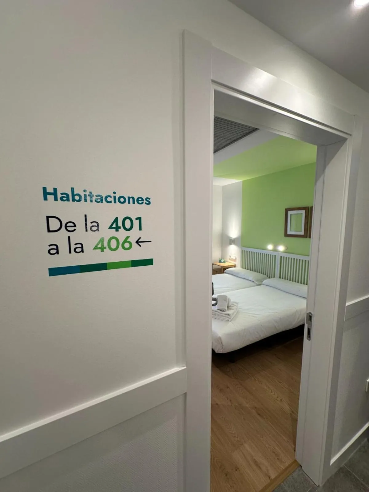 Bed in Hotel Virgen de Covadonga