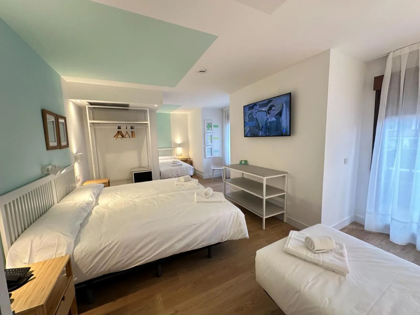 Bed in Hotel Virgen de Covadonga