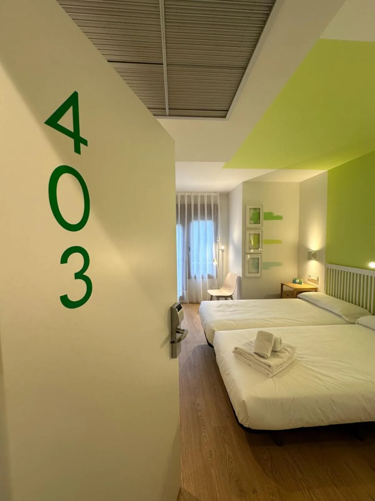 Bed in Hotel Virgen de Covadonga