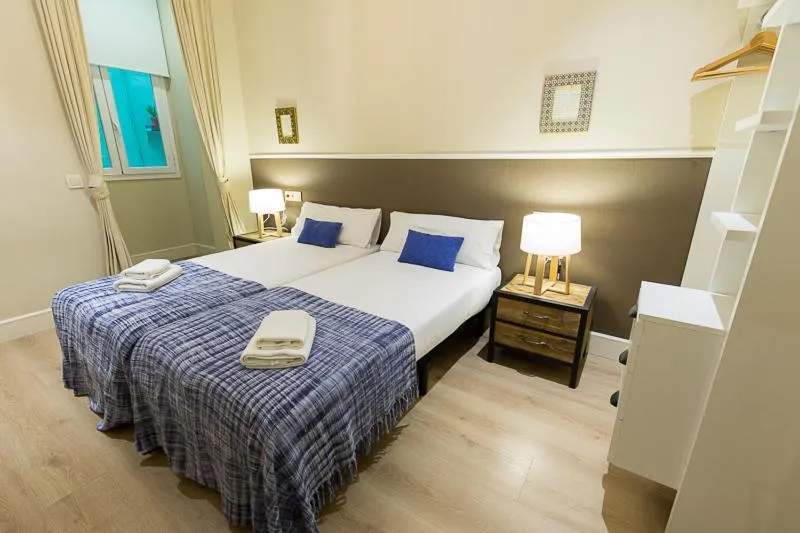 Bedroom, Bed in Weflating Suites Sant Antoni Market