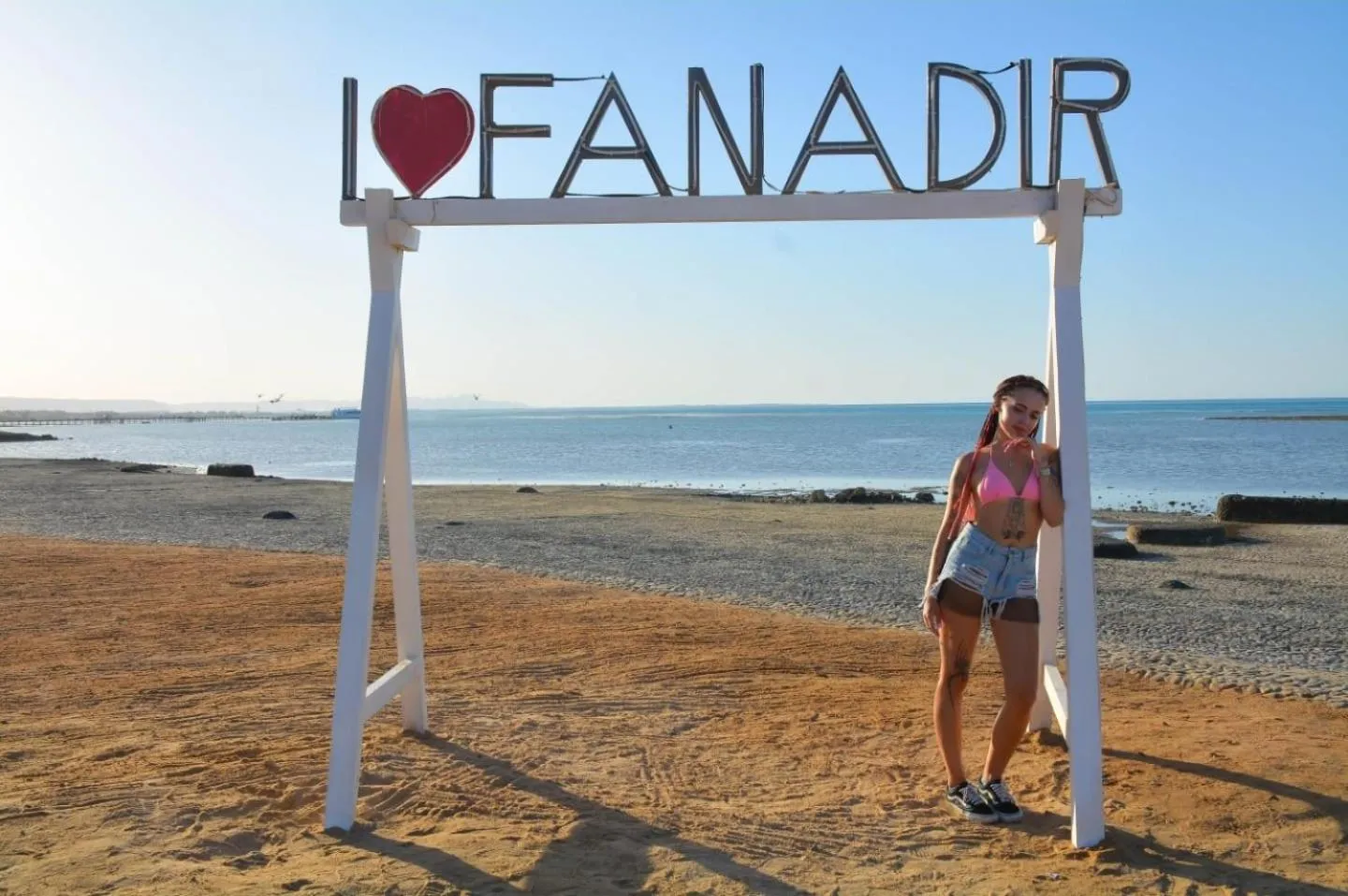 Property building in Beachfront Boho Style apartment in Fanadir Bay
