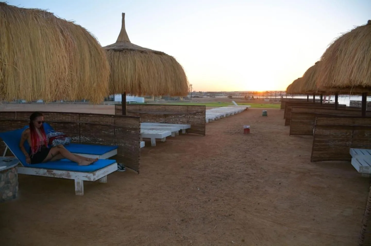 Property building in Beachfront Boho Style apartment in Fanadir Bay