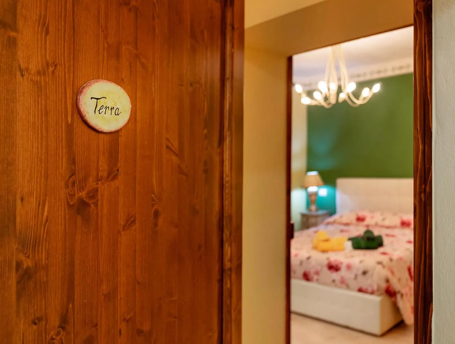 Bed in Locanda del sorriso b&b