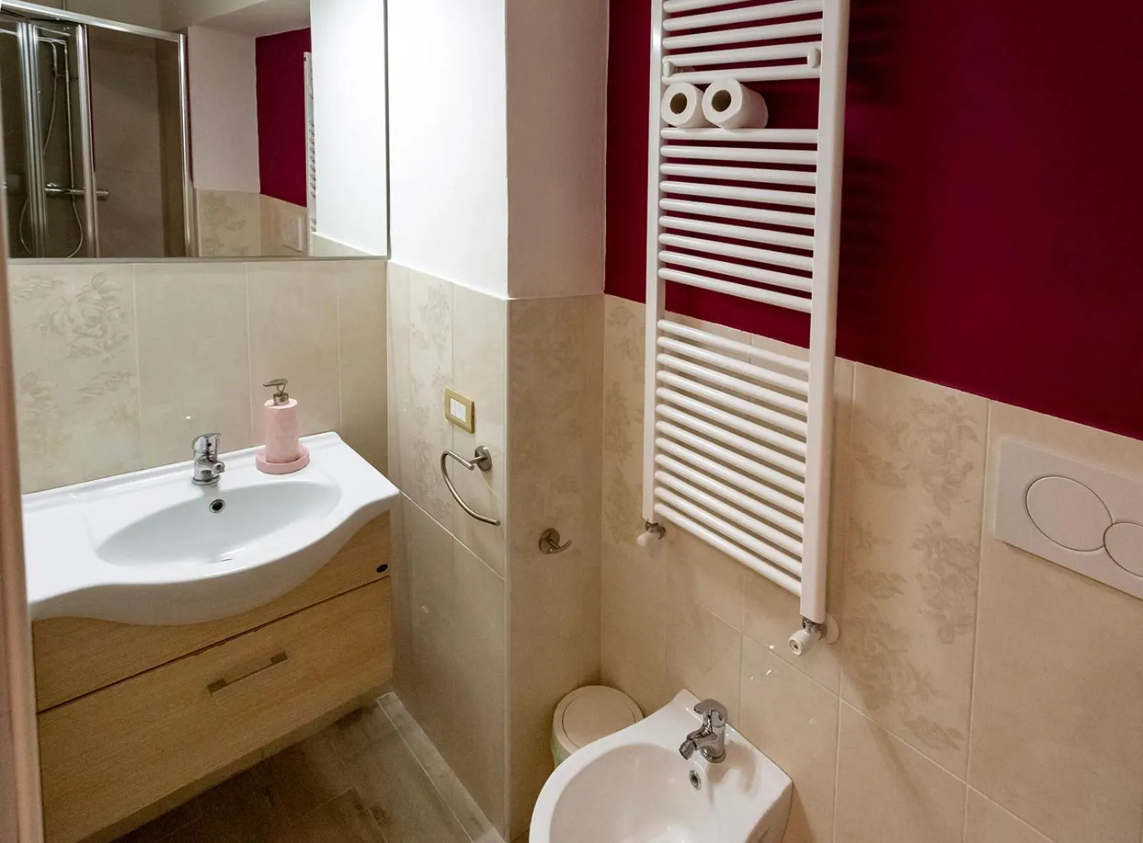 Bathroom in Locanda del sorriso b&b