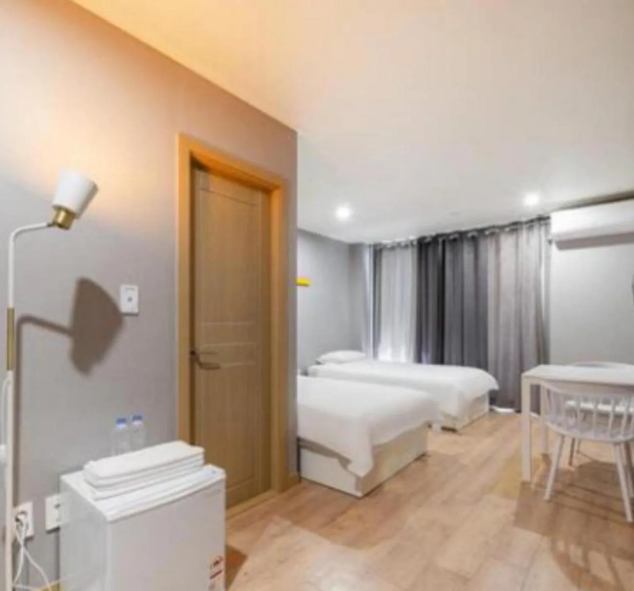 Decorative detail, Bed in Stay Hyun