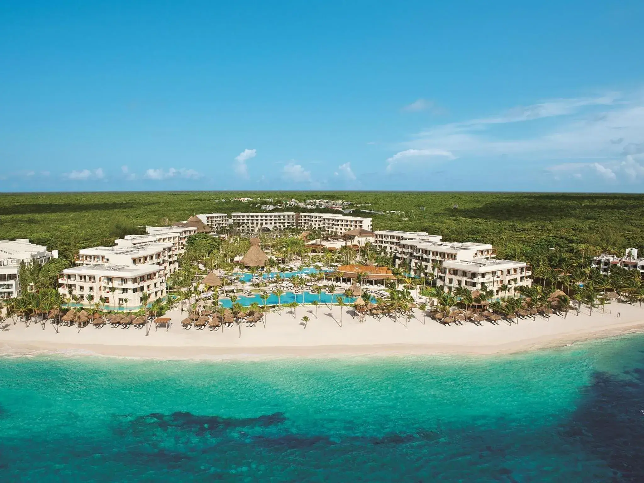 Bird's eye view in Secrets Akumal Riviera Maya - Adults Only Bird's eye view in Secrets Akumal Riviera Maya - Adults Only
