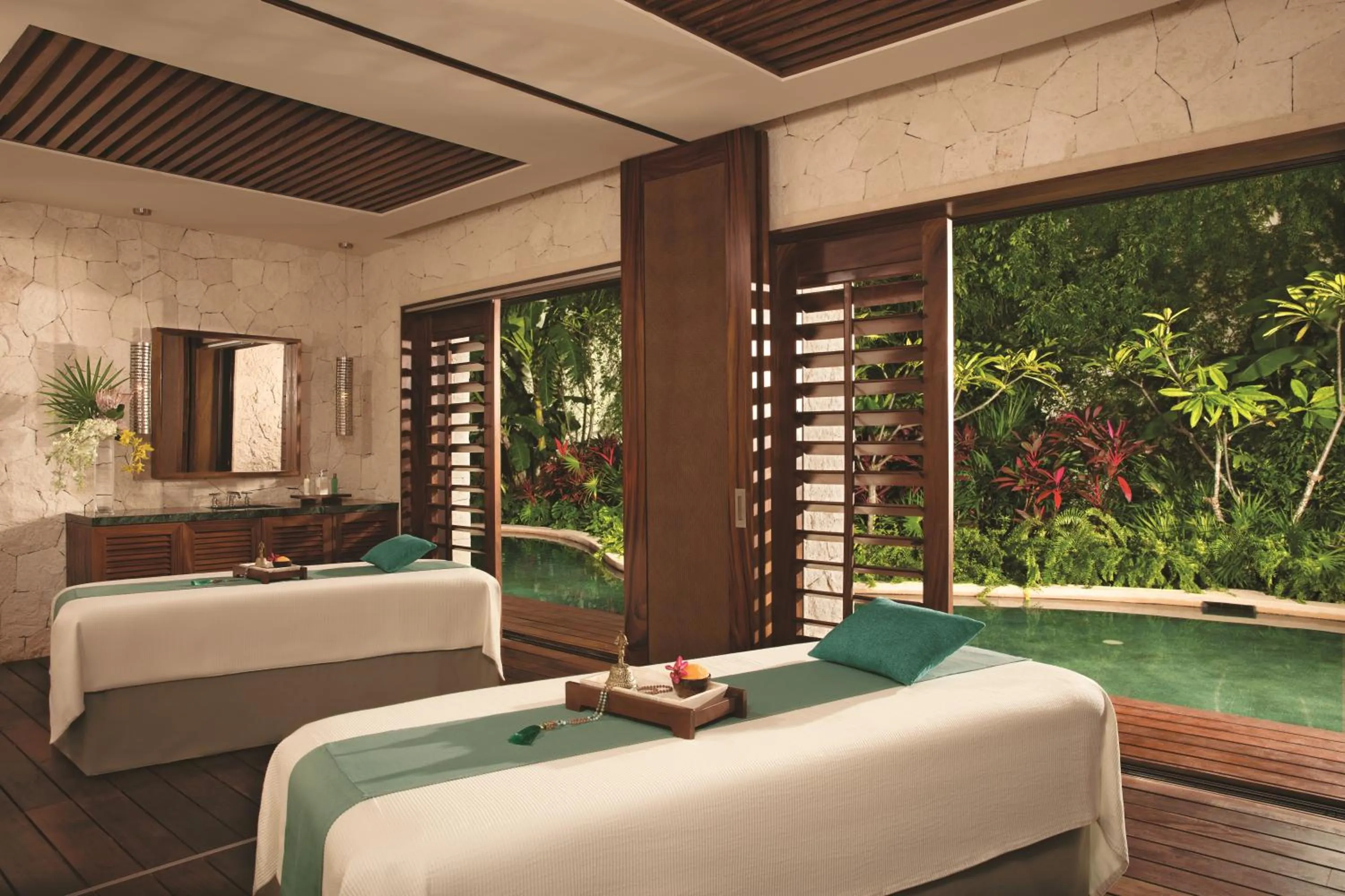 Massage, Bed in Secrets Akumal Riviera Maya - Adults Only