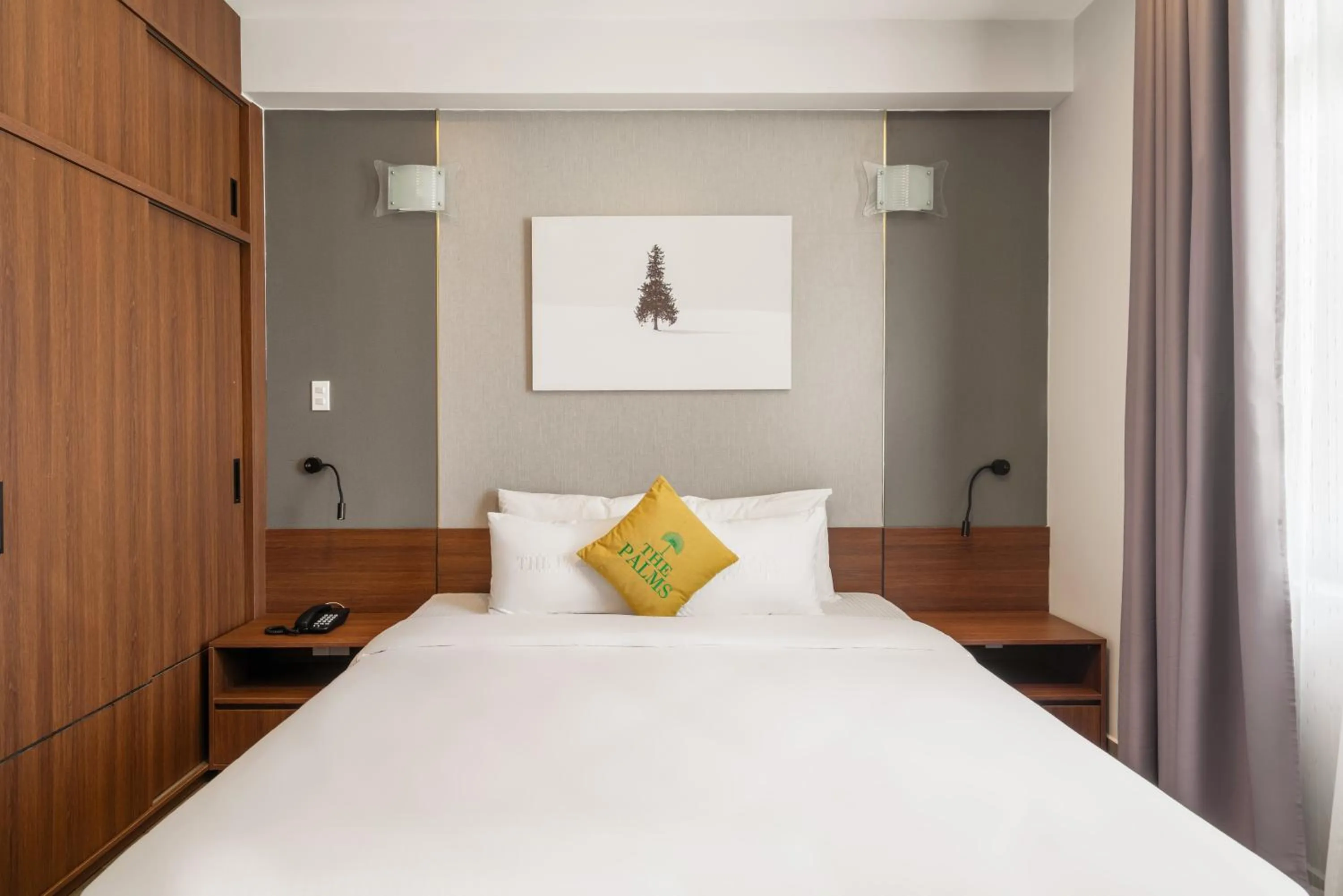 Bed in The Palms Hotel Phan Thiết