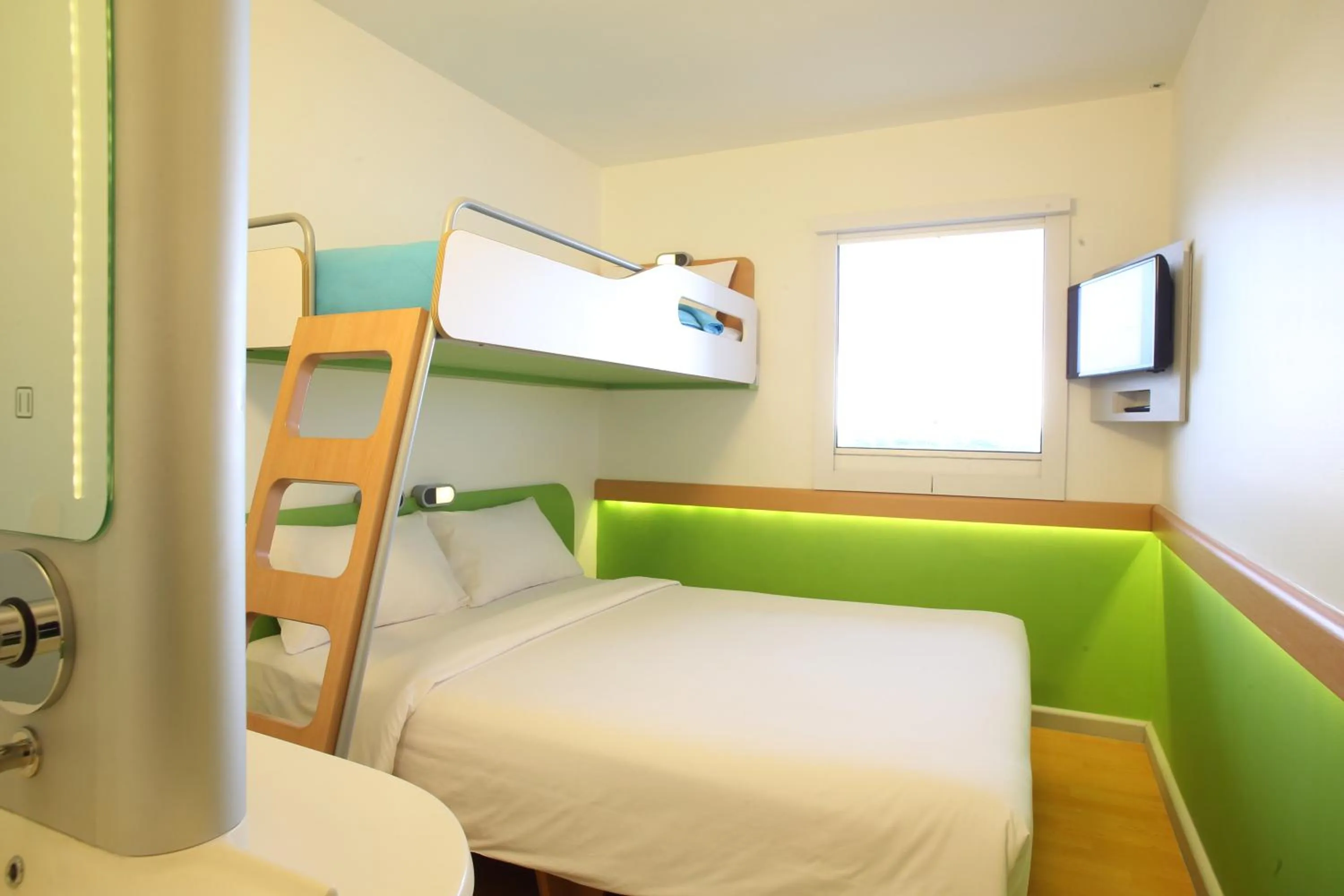 bunk bed, Bed in Cordia Hotel Surabaya Airport - Hotel Dalam Bandara
