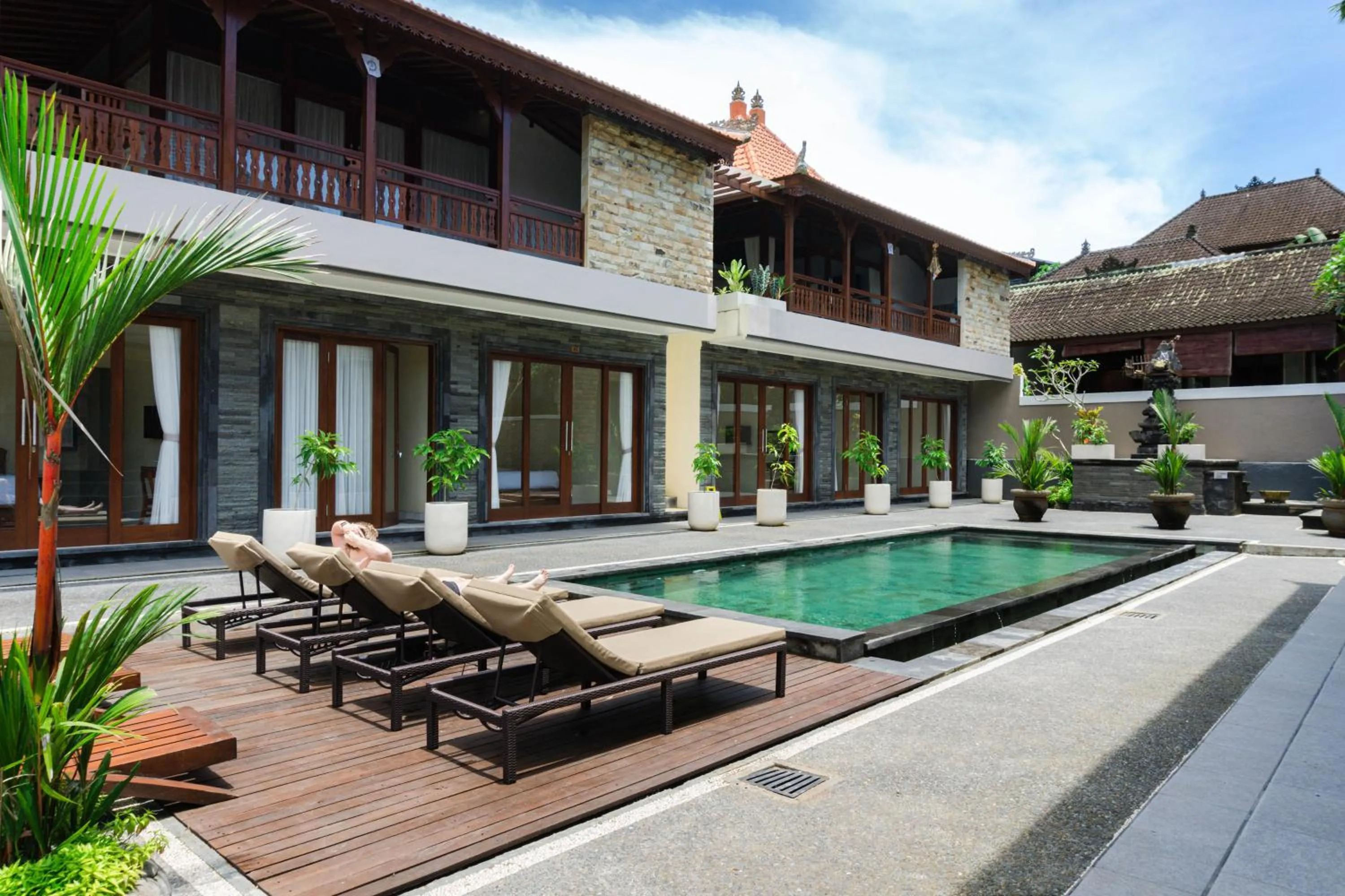 Swimming pool in Kubu Manah Ubud