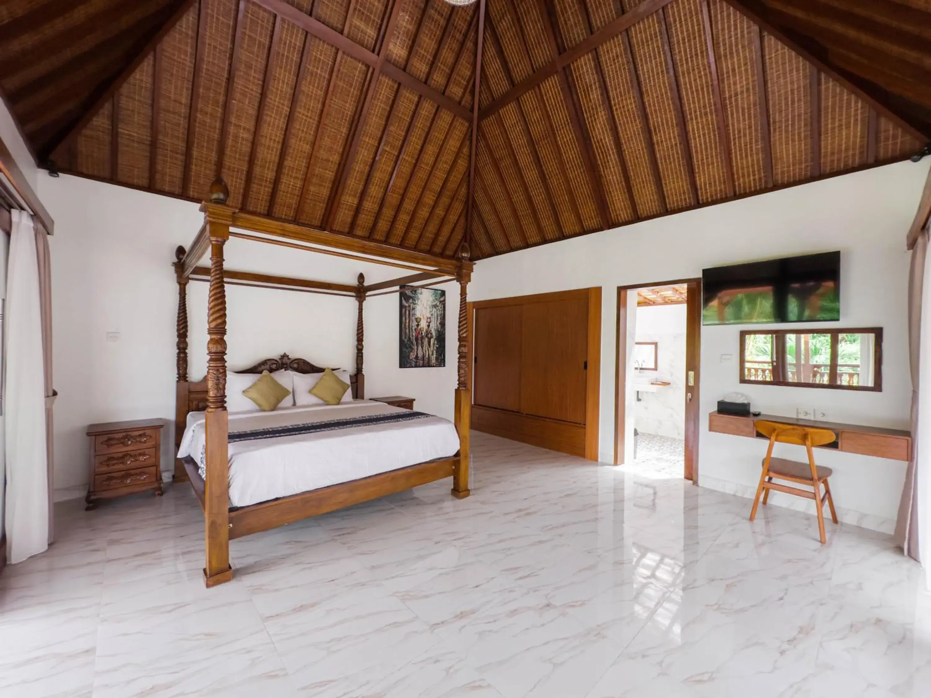 Bedroom, Bed in Kubu Manah Ubud Bedroom, Bed in Kubu Manah Ubud