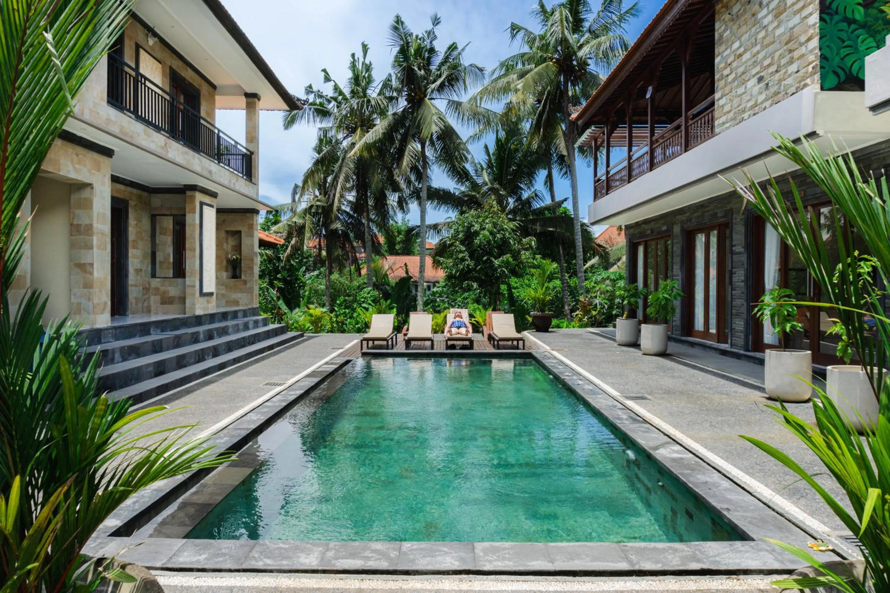 Swimming pool in Kubu Manah Ubud