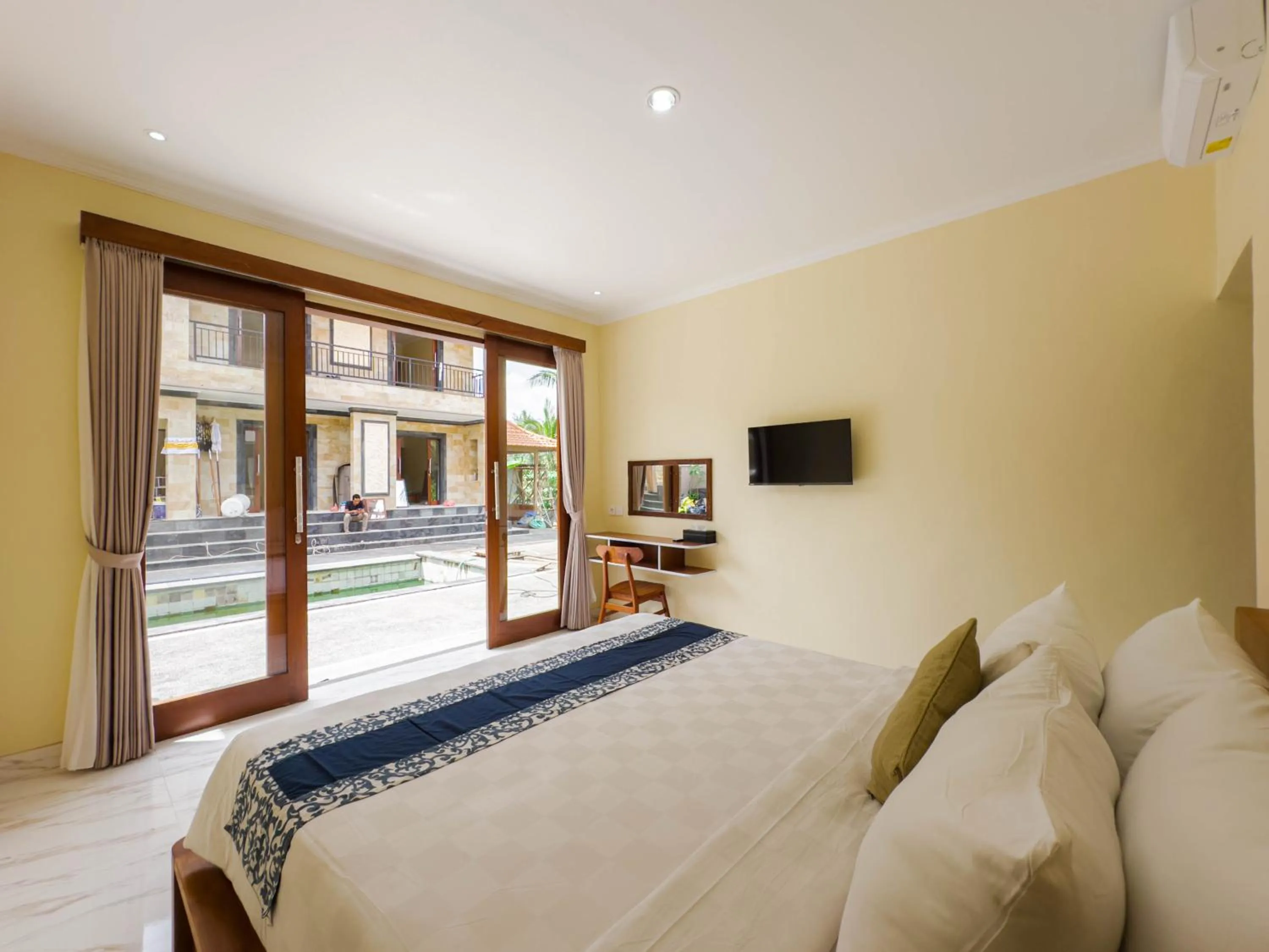 Bedroom, Bed in Kubu Manah Ubud