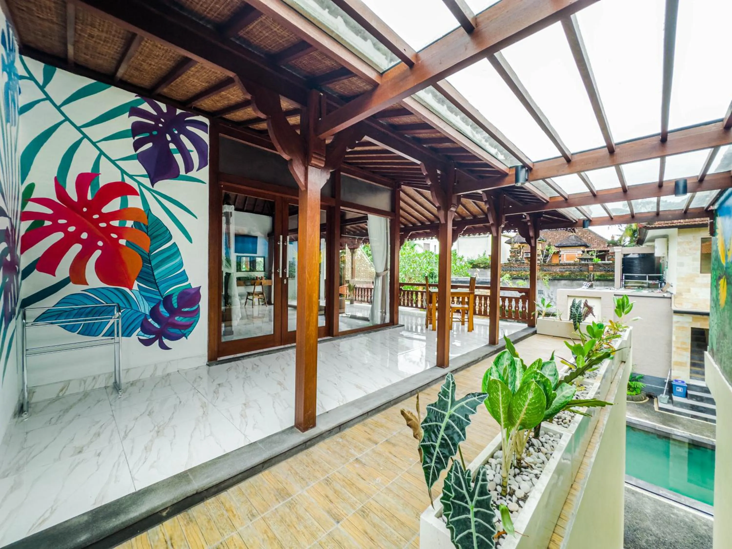 Balcony/Terrace in Kubu Manah Ubud