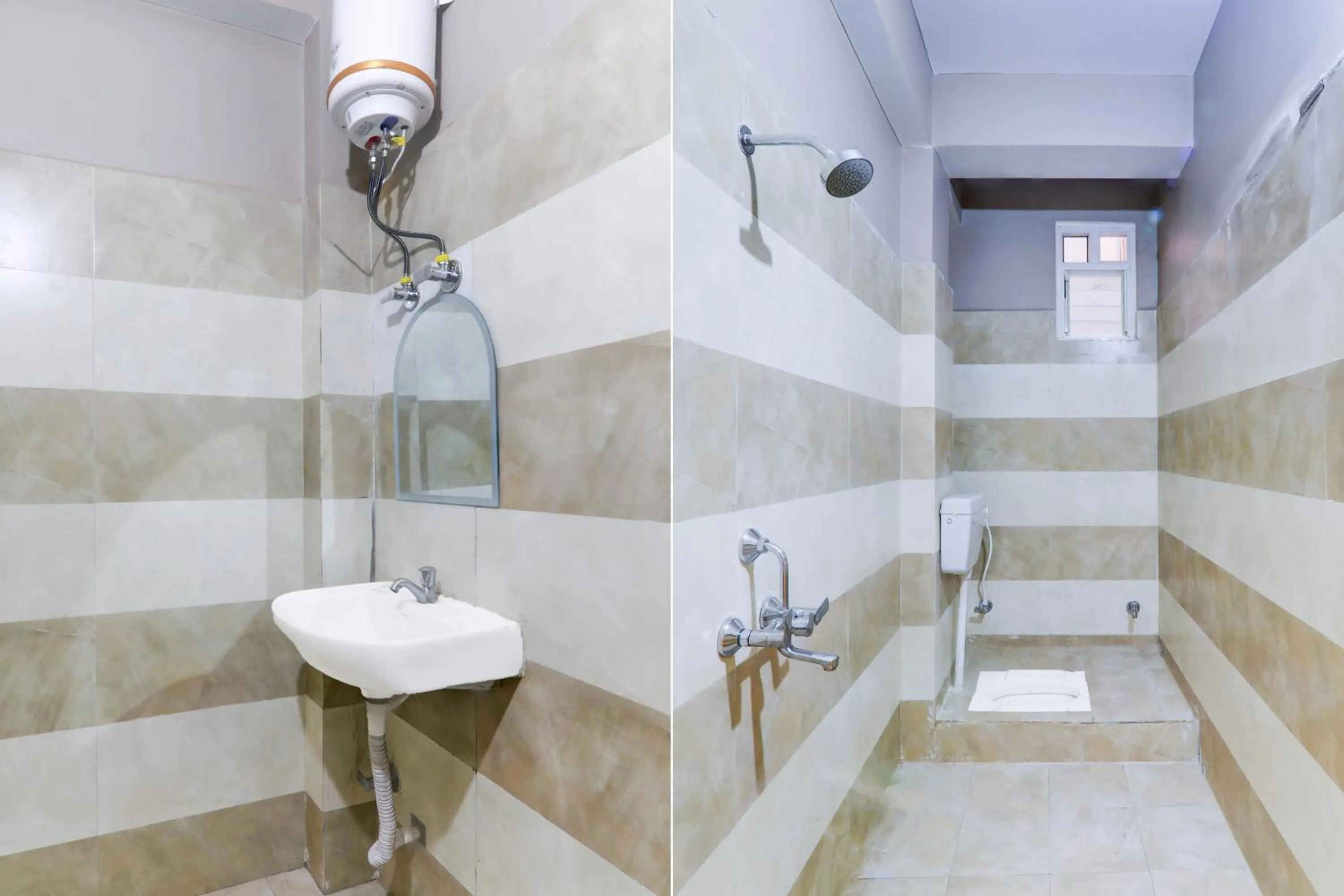 Bathroom in Hotel O Green High