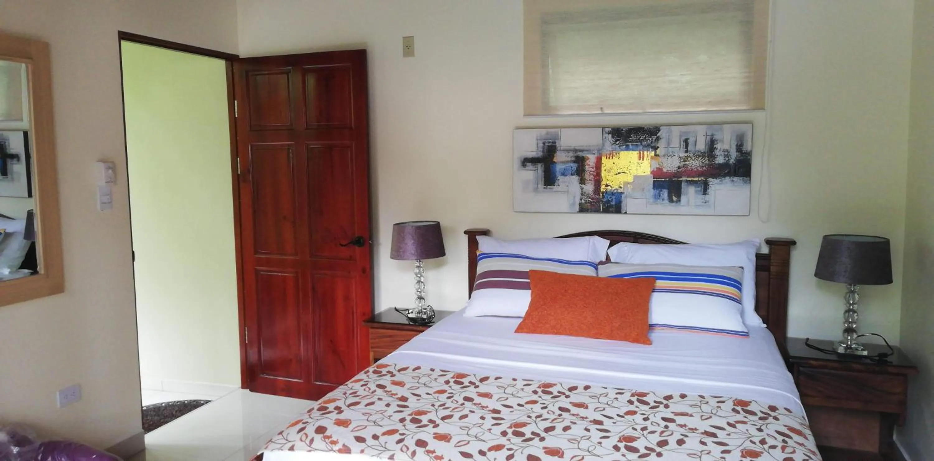 Bedroom, Bed in Coyaba Tropical Elegant Adult Guesthouse