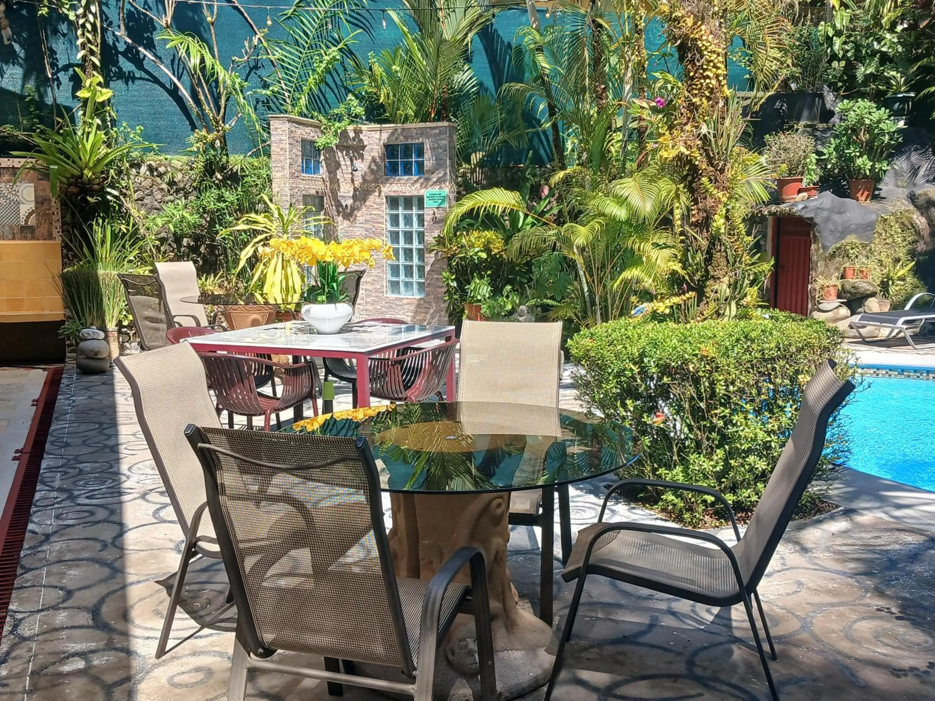 Swimming pool in Coyaba Tropical Elegant Adult Guesthouse