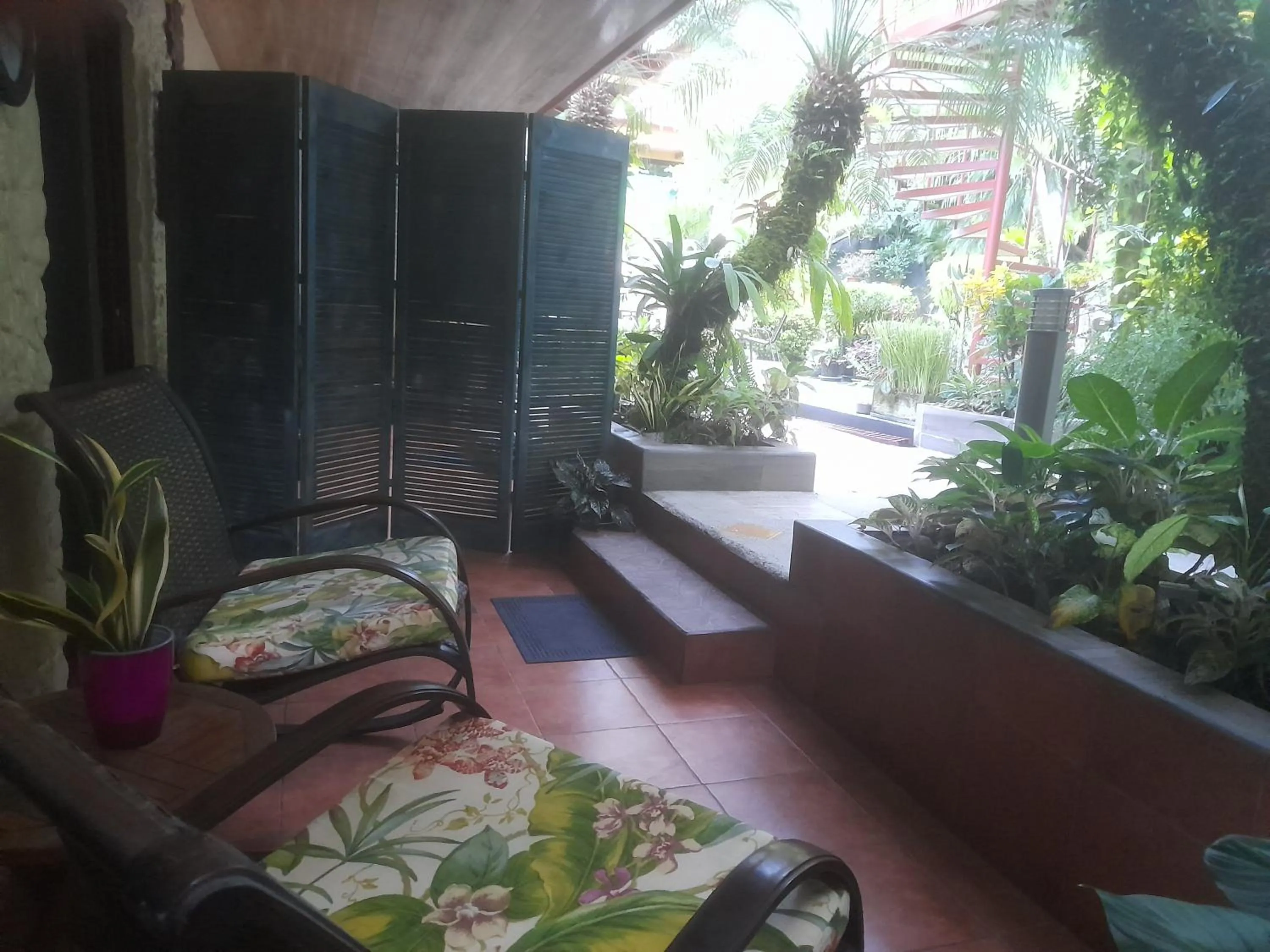 Balcony/Terrace in Coyaba Tropical Elegant Adult Guesthouse