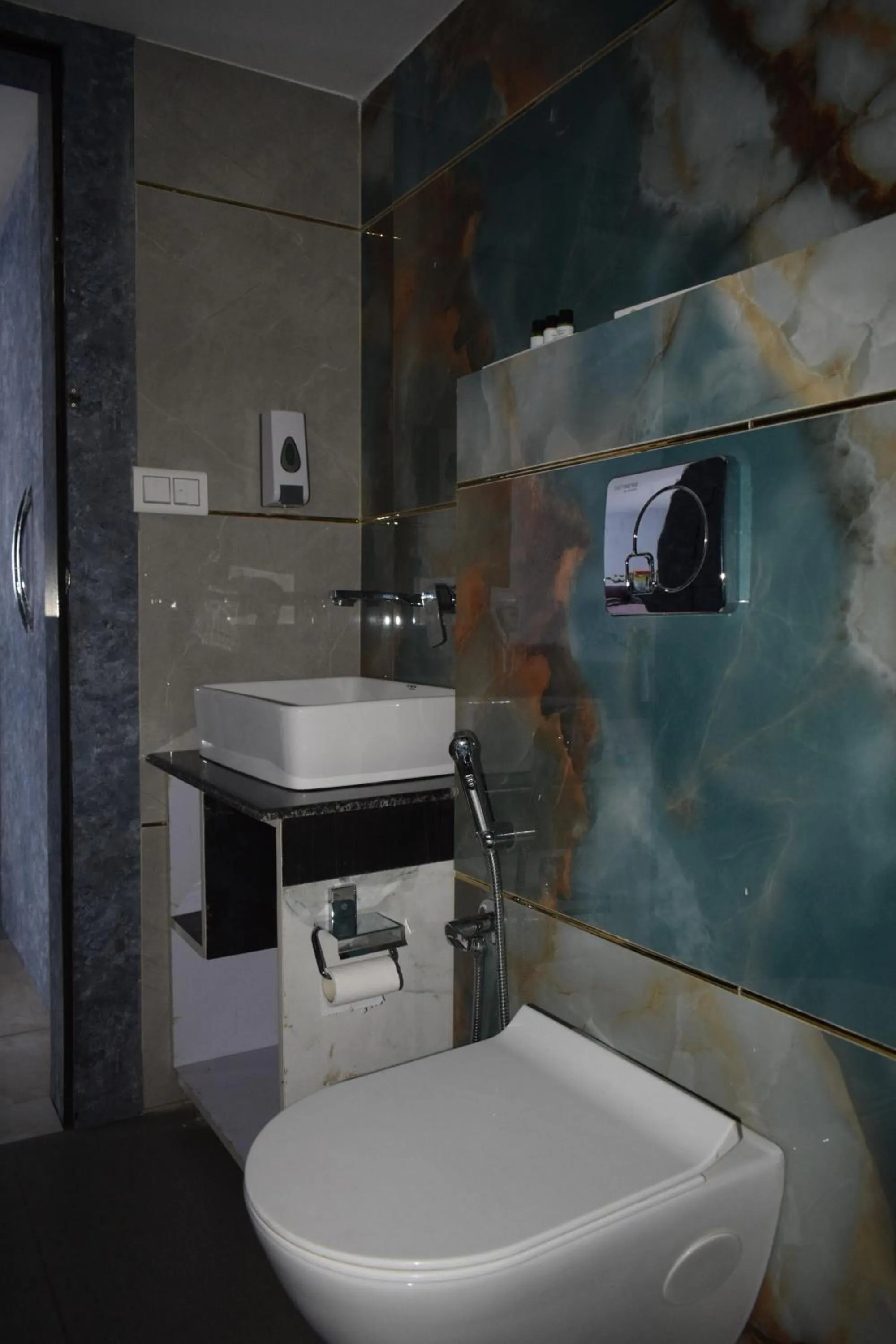 Bathroom in Country Ambience Hotel By Jags City Mall