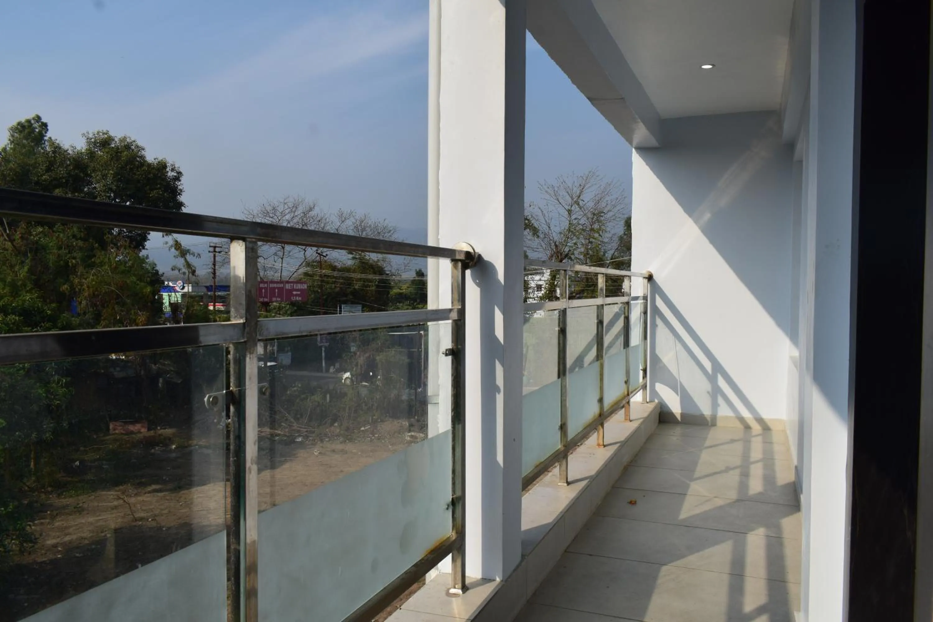 Balcony/Terrace in Country Ambience Hotel By Jags City Mall