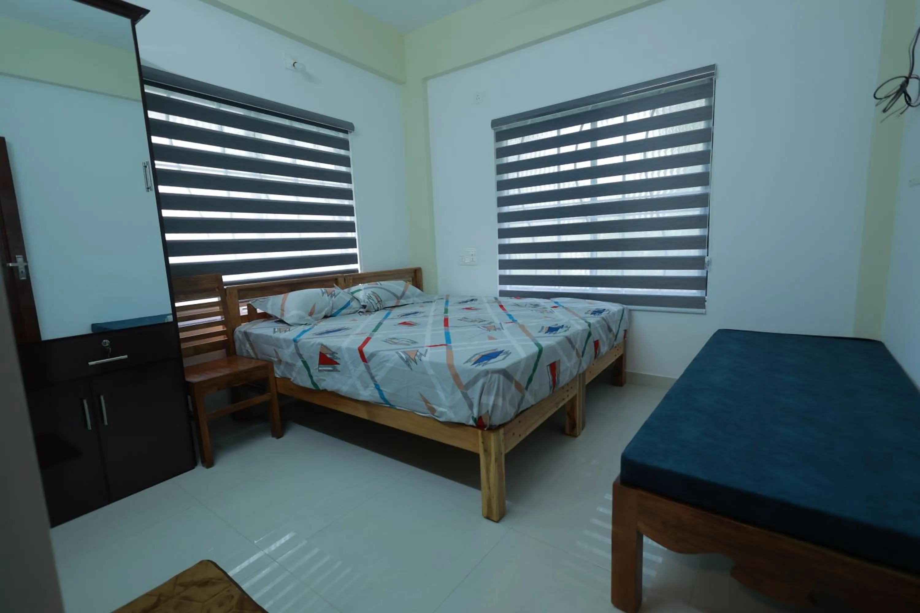 Bed in Kailasam Residency