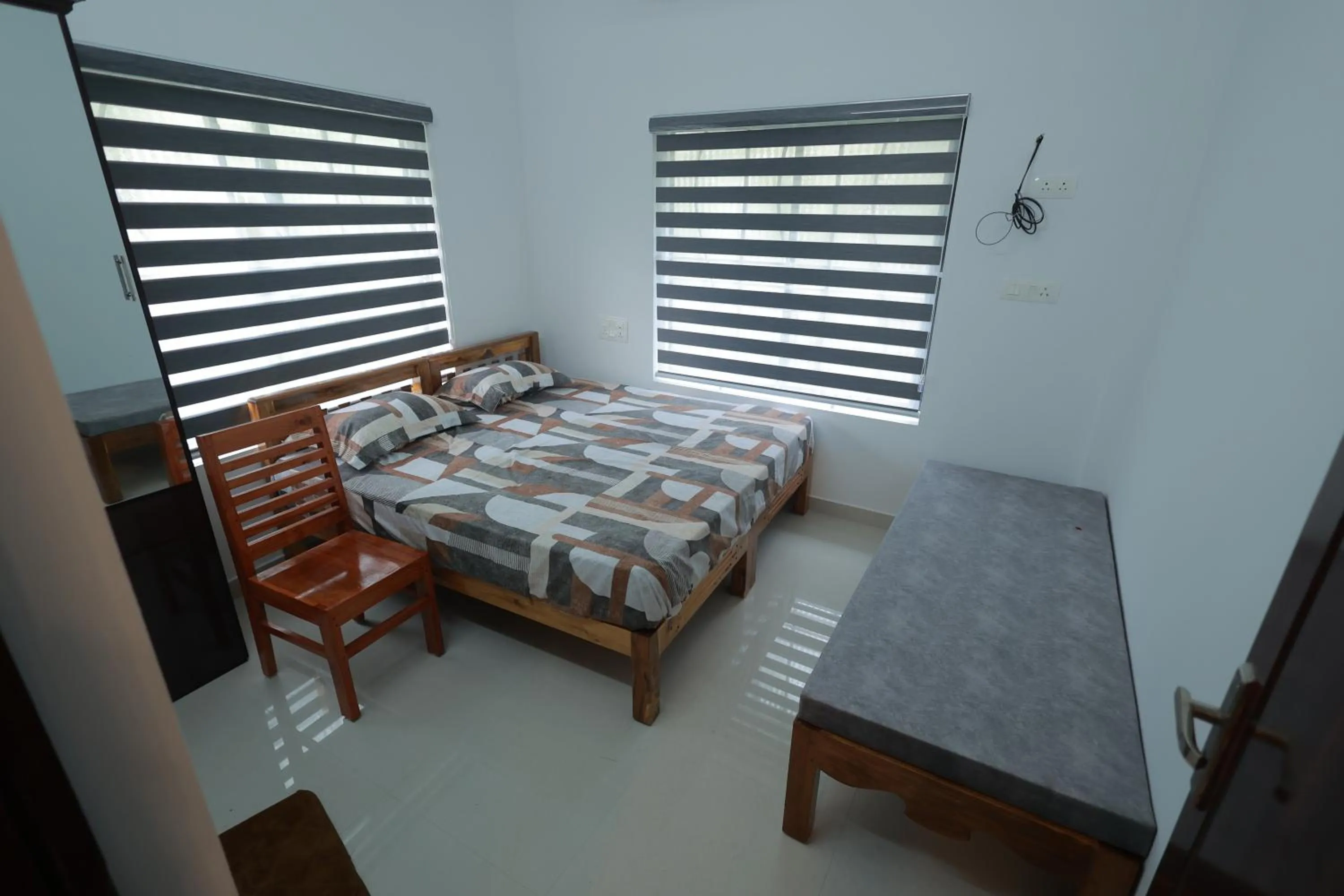 Bed in Kailasam Residency