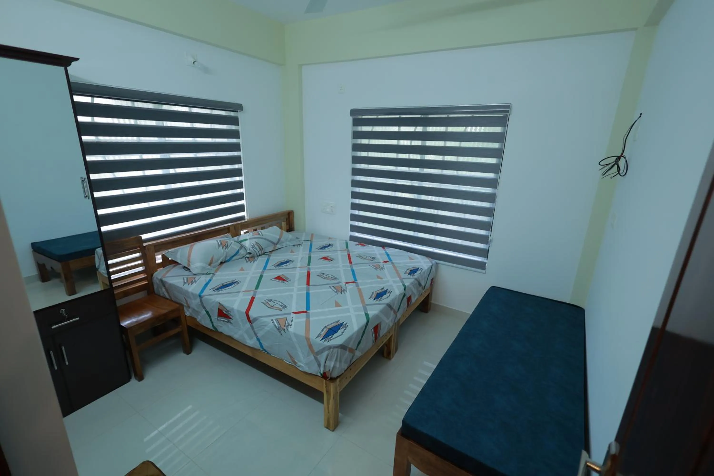 Bed in Kailasam Residency