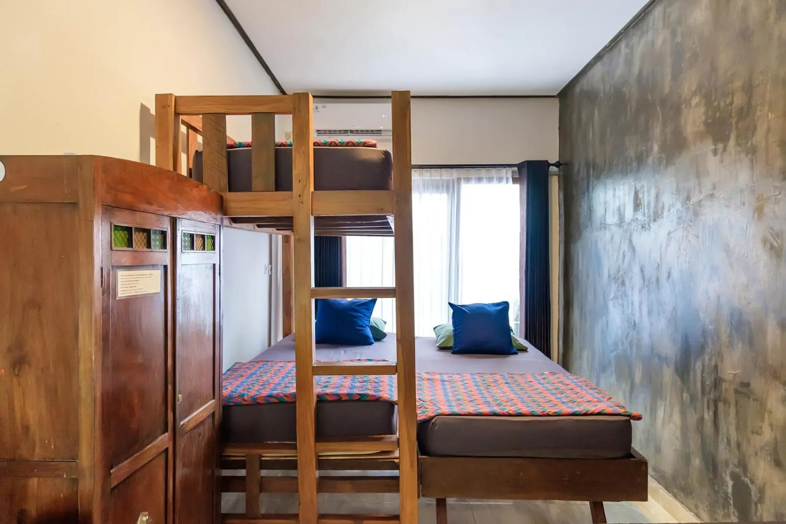 Bedroom, Bed in Jasmine Villa by TwoSpaces, Jimbaran