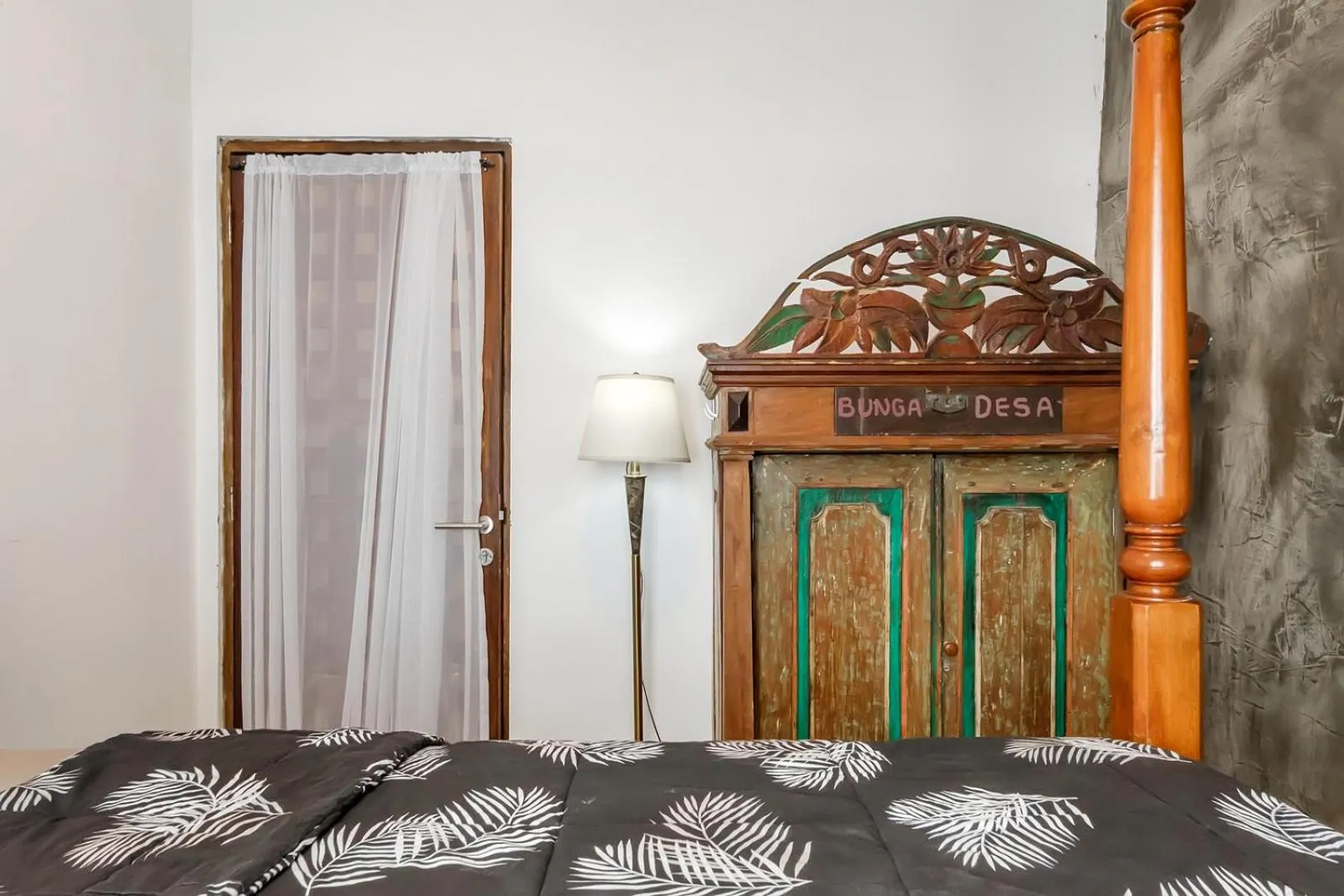 Bedroom, Bed in Jasmine Villa by TwoSpaces, Jimbaran