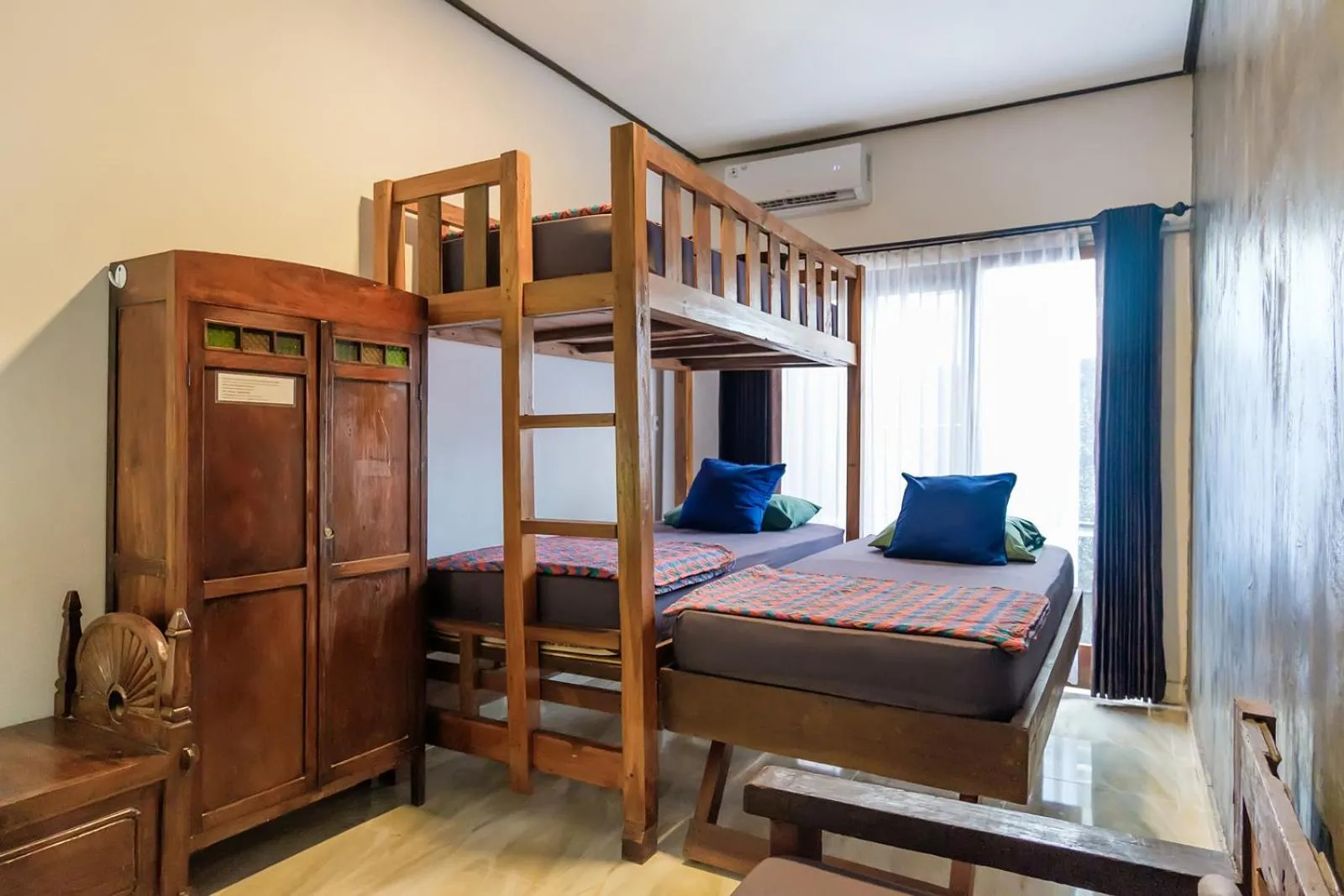 Bedroom, Bed in Jasmine Villa by TwoSpaces, Jimbaran