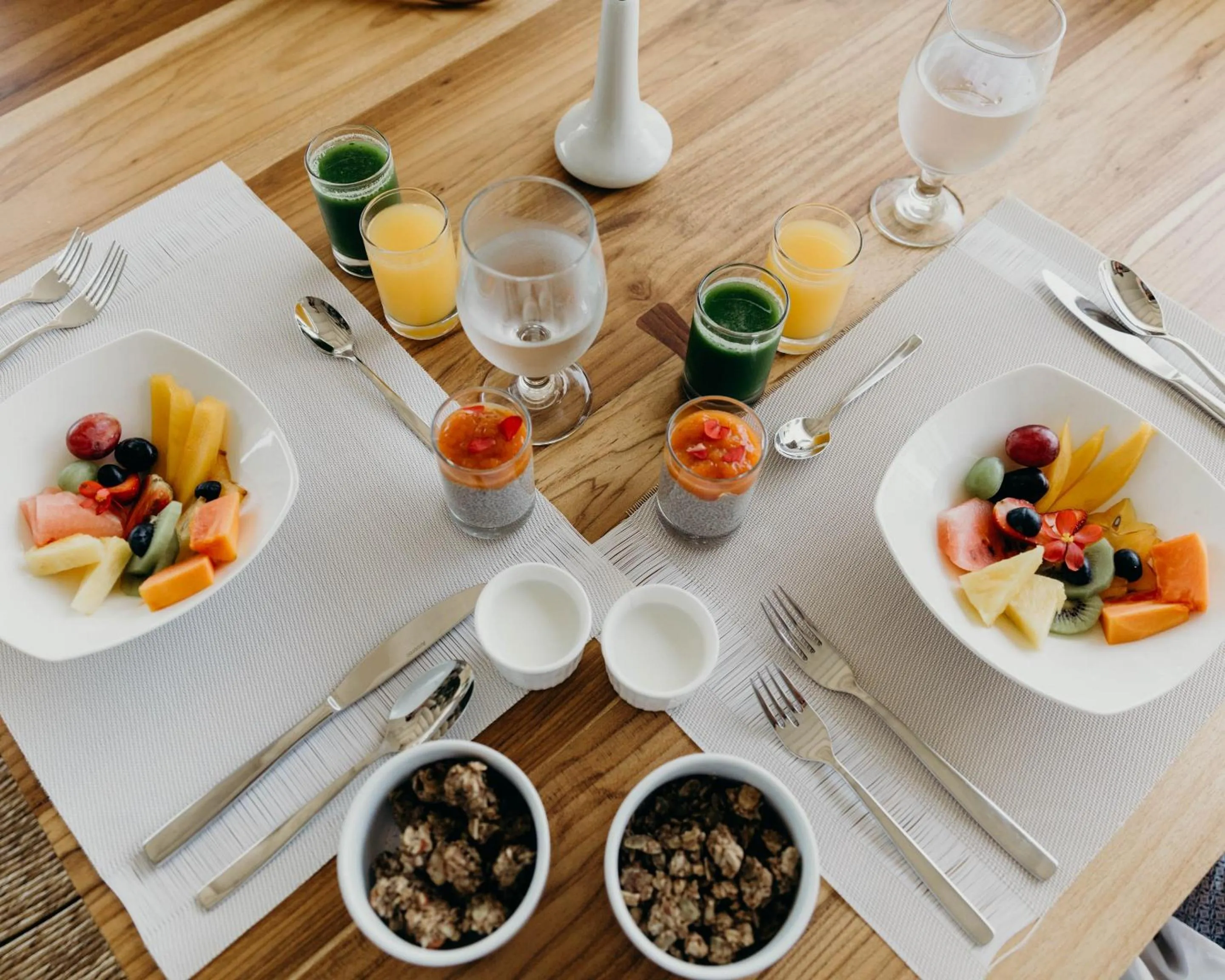 Food and drinks in The Retreat Costa Rica - Wellness Resort & Spa