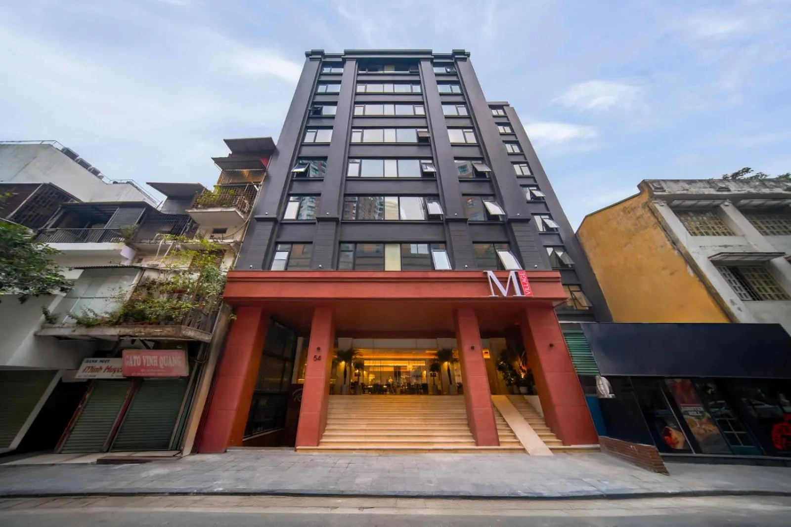 Property building in M Village Hotel Thợ Nhuộm