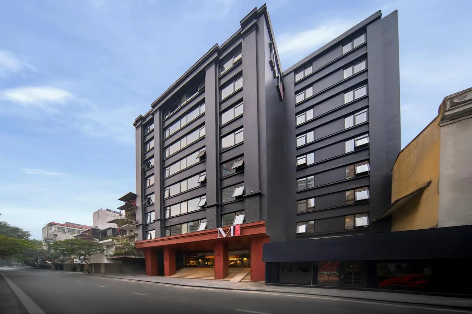 Property building in M Village Hotel Thợ Nhuộm