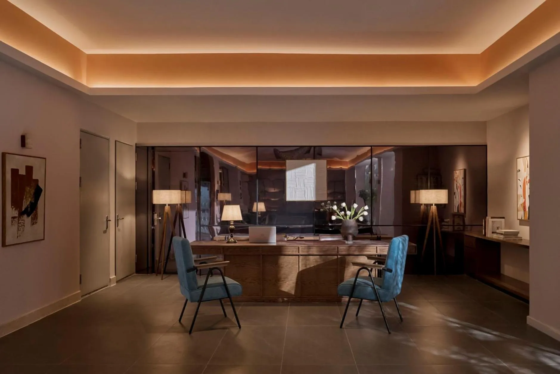 Lobby or reception in M Village Hotel Thợ Nhuộm