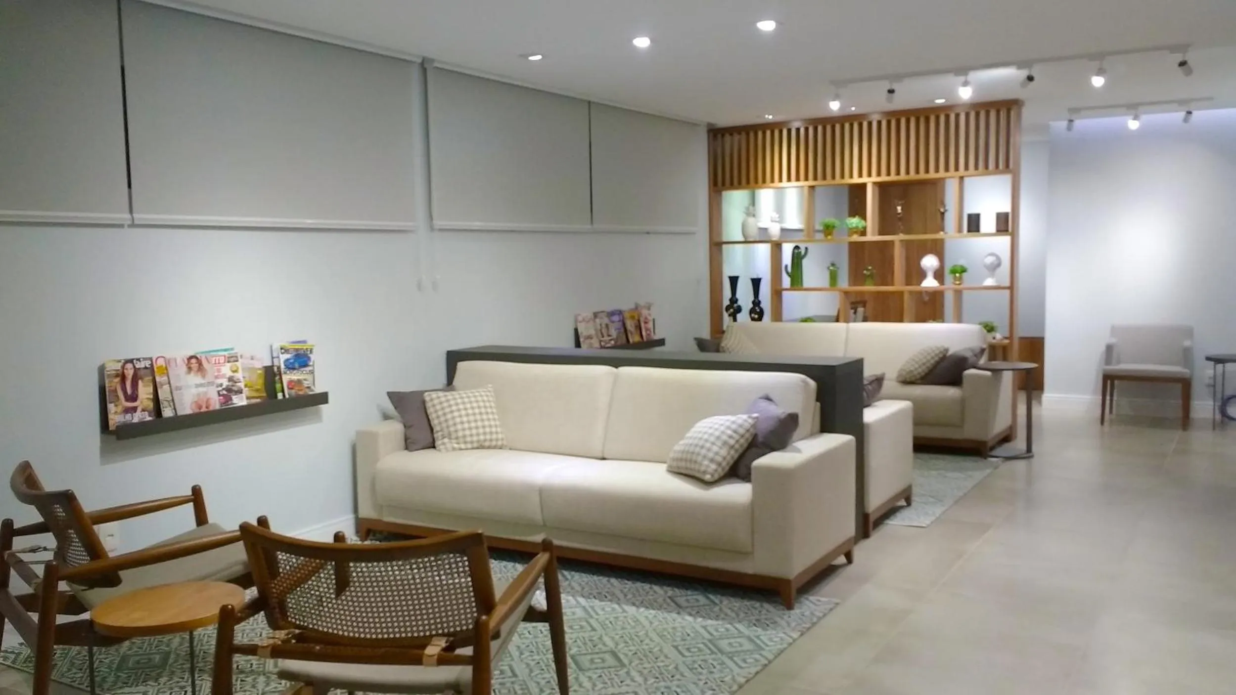 Communal lounge/ TV room in Tri Hotel Smart Chapecó