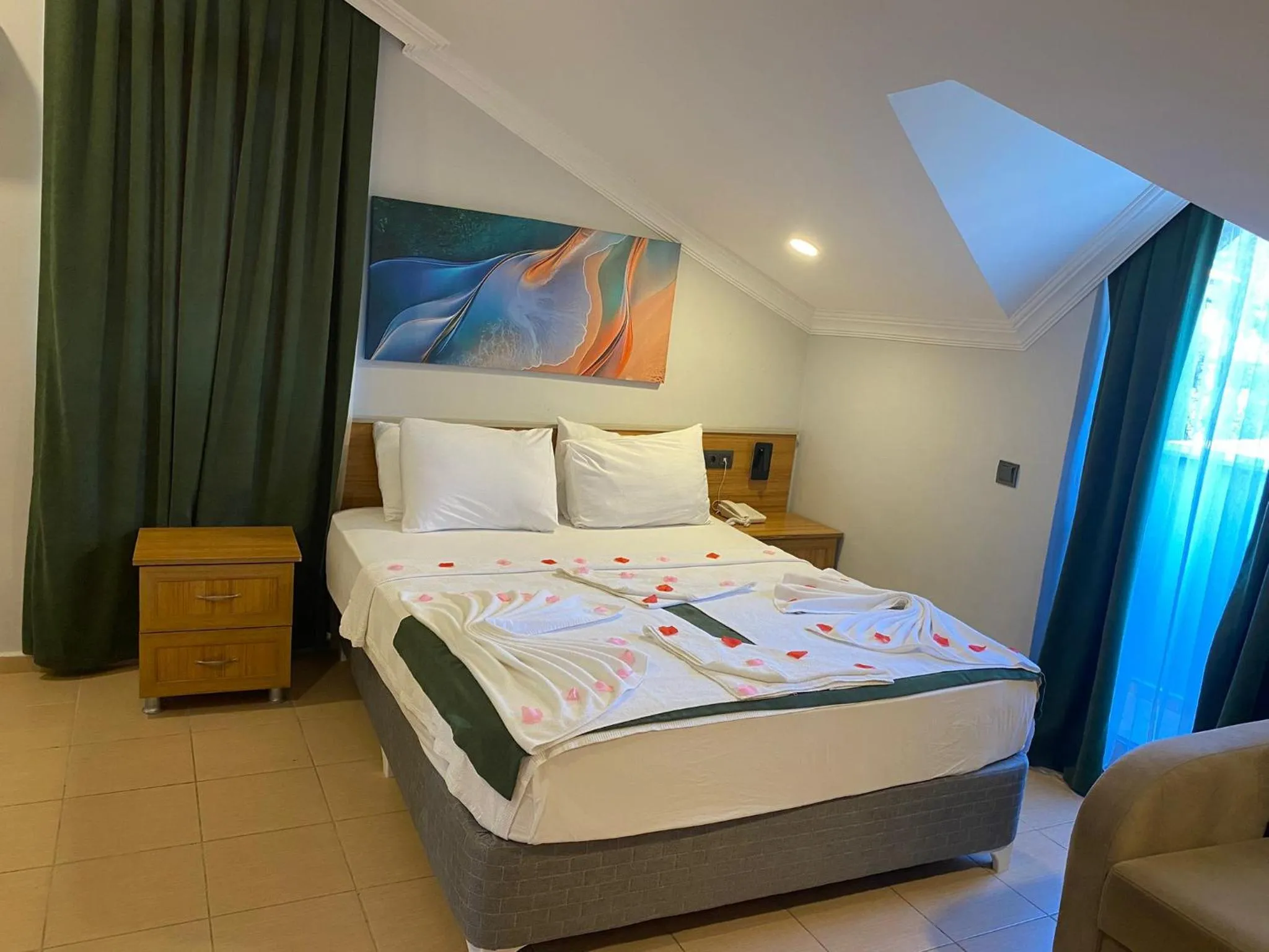 Bed in Casa De Levıssı Ölüdeniz