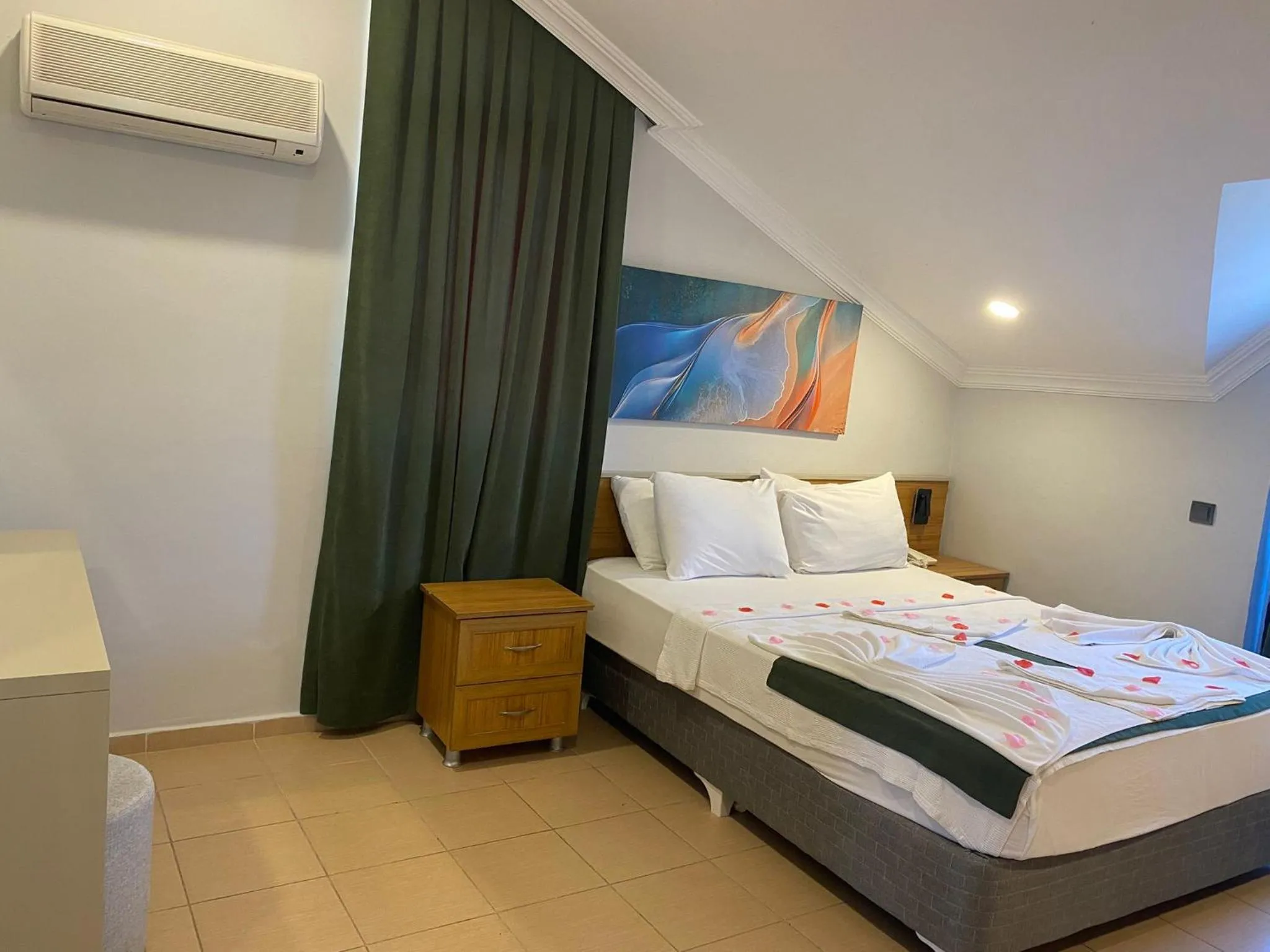 Bed in Casa De Levıssı Ölüdeniz