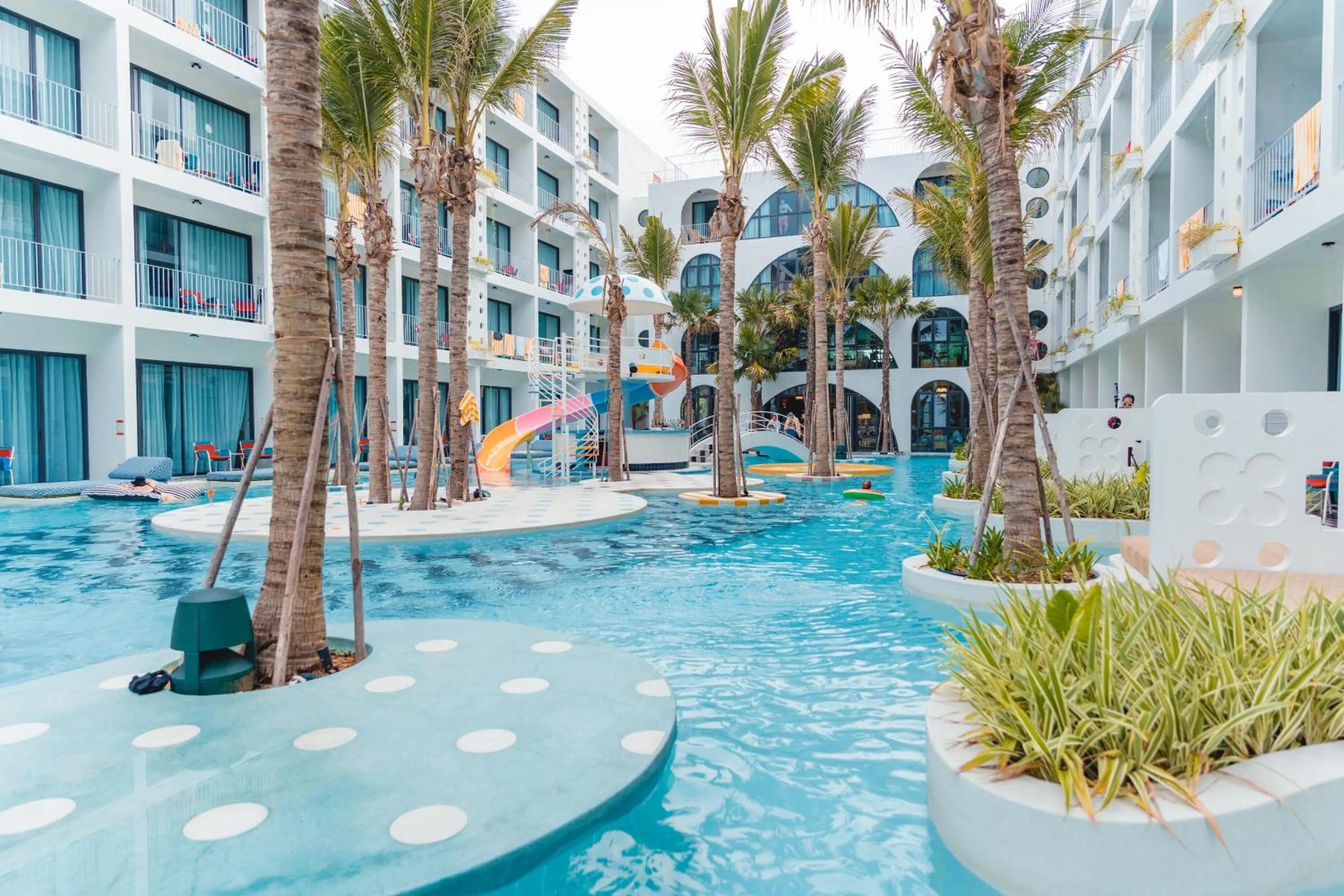 Aqua park in Sugar Marina Hotel -POP- Kata Beach