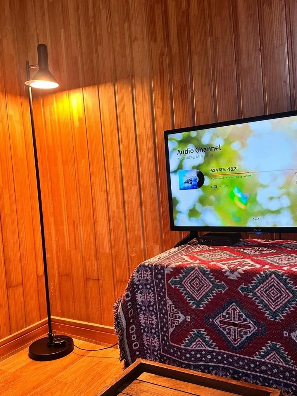 Bed in Jeju Songdangsongdang Pension and Resort