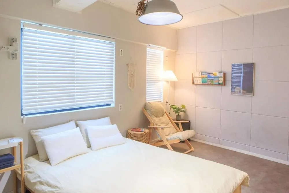 Bed in Jeju Goyo Walk