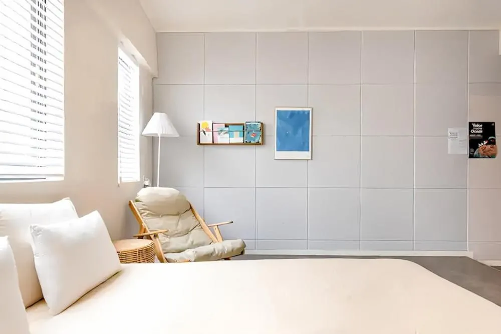 Bed in Jeju Goyo Walk