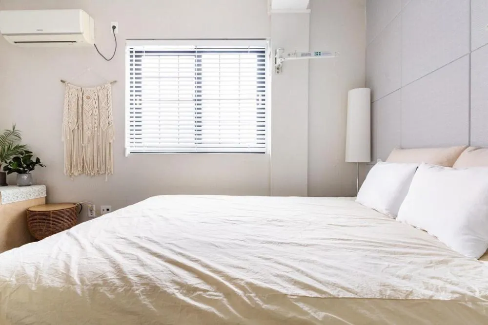 Bed in Jeju Goyo Walk