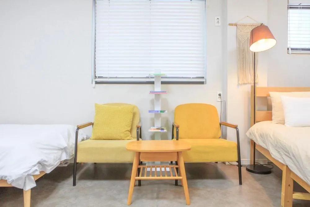 Bed in Jeju Goyo Walk