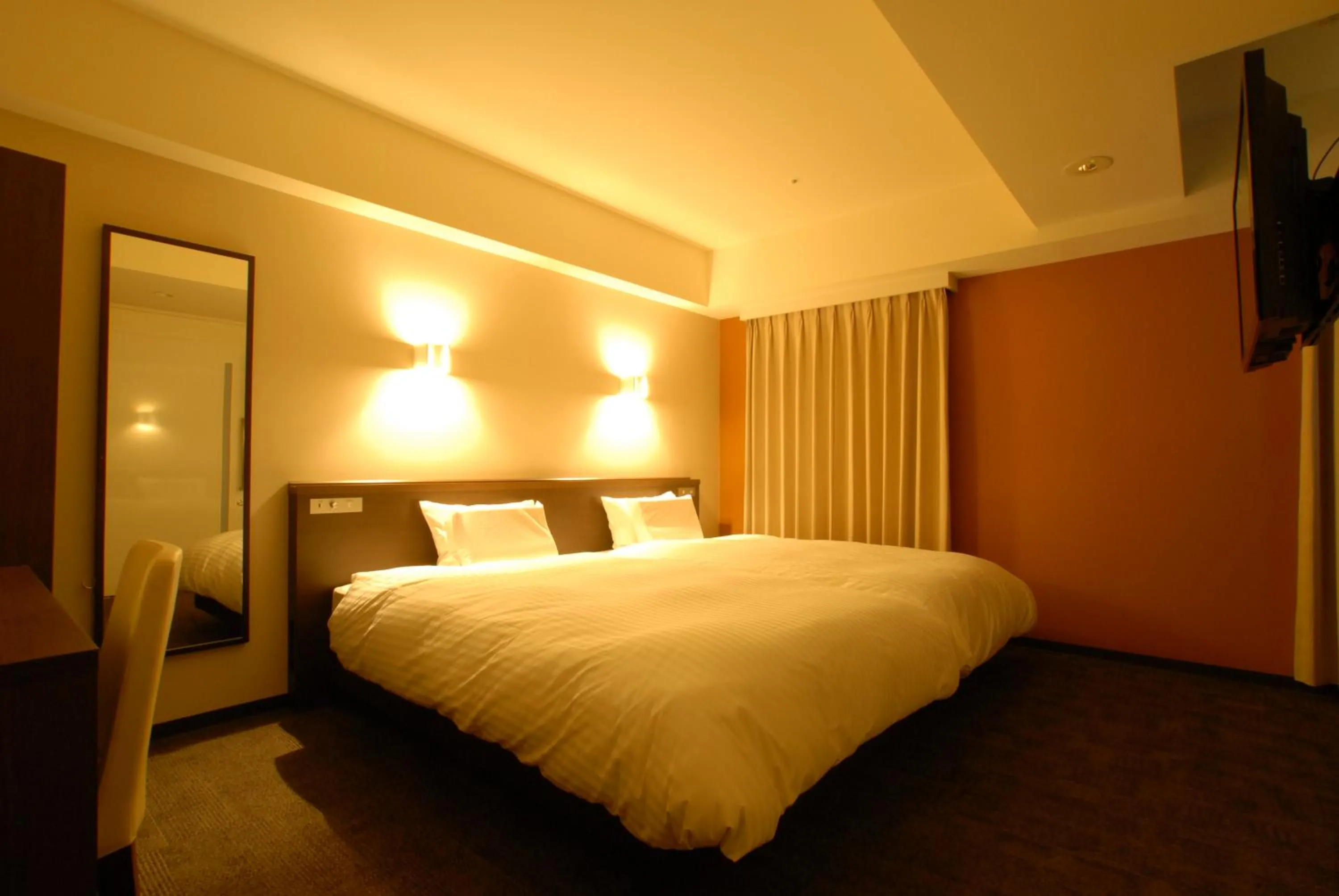 Bed in AB Hotel Kanazawa