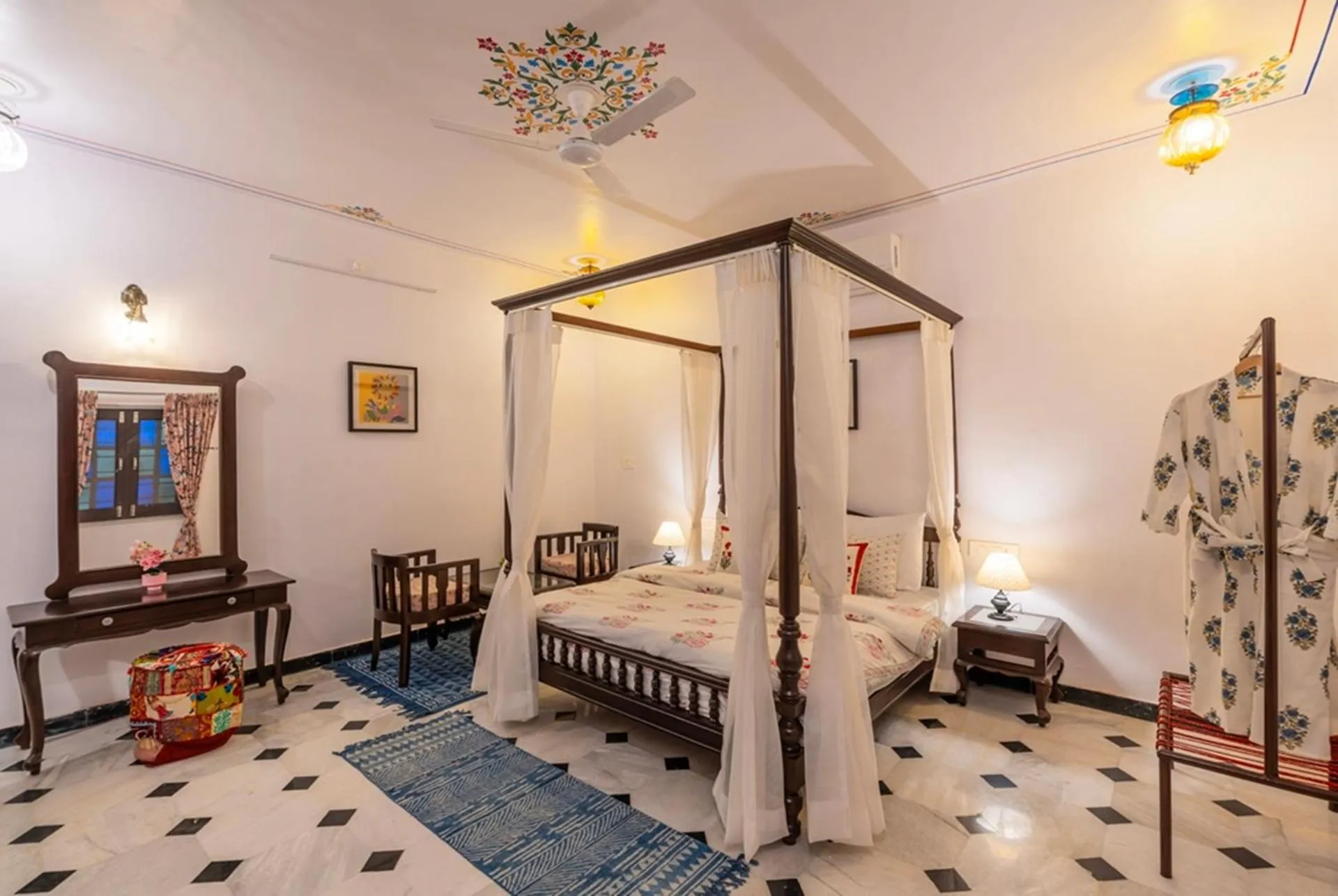 Bed in Indulge Udaipur by Pack